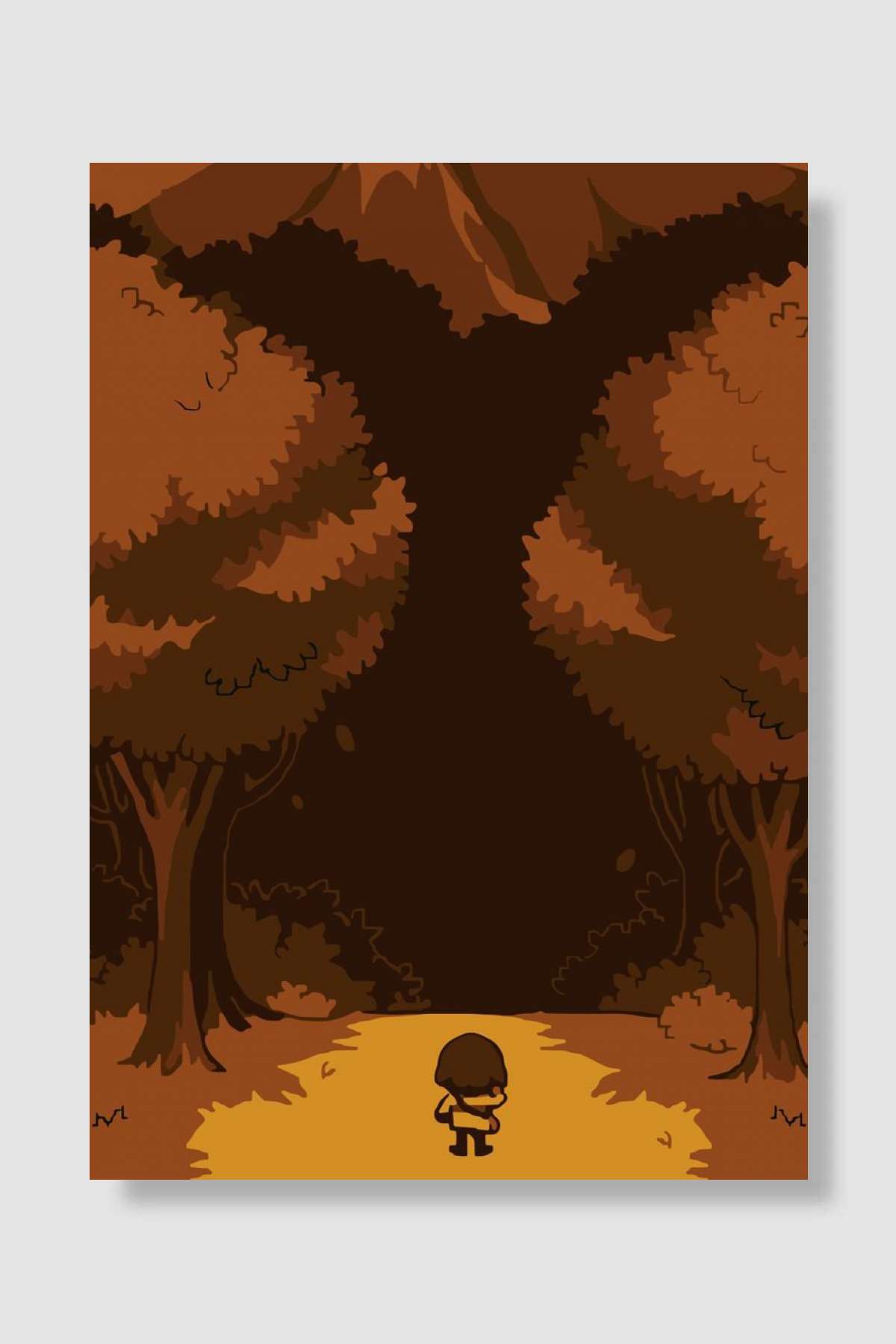 Undertale Game Art Oyun Poster Çerçevesiz Yüksek Kalite Oyun Afiş Duvar Poster