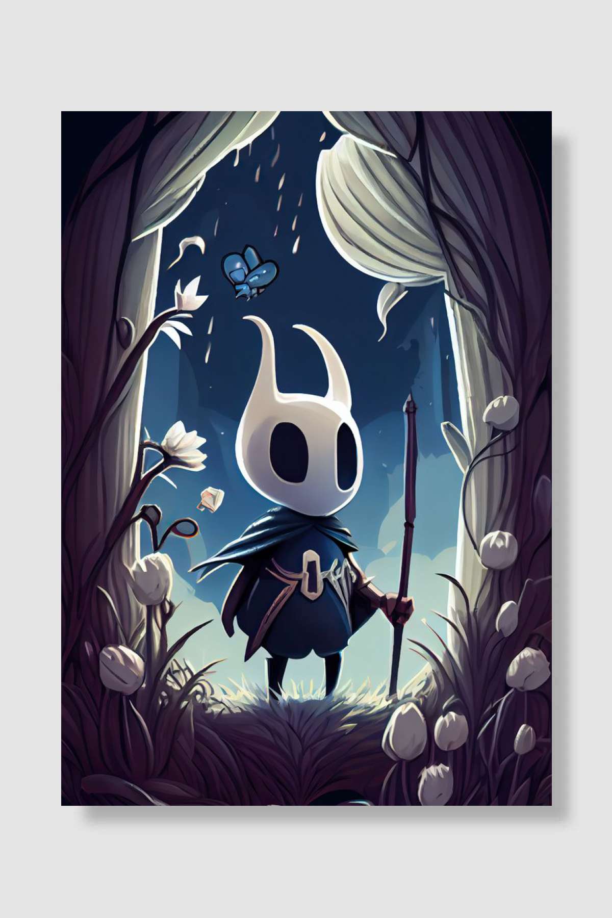 Hollow Knight Oyun Poster Çerçevesiz Yüksek Kalite Oyun Afiş Duvar Poster