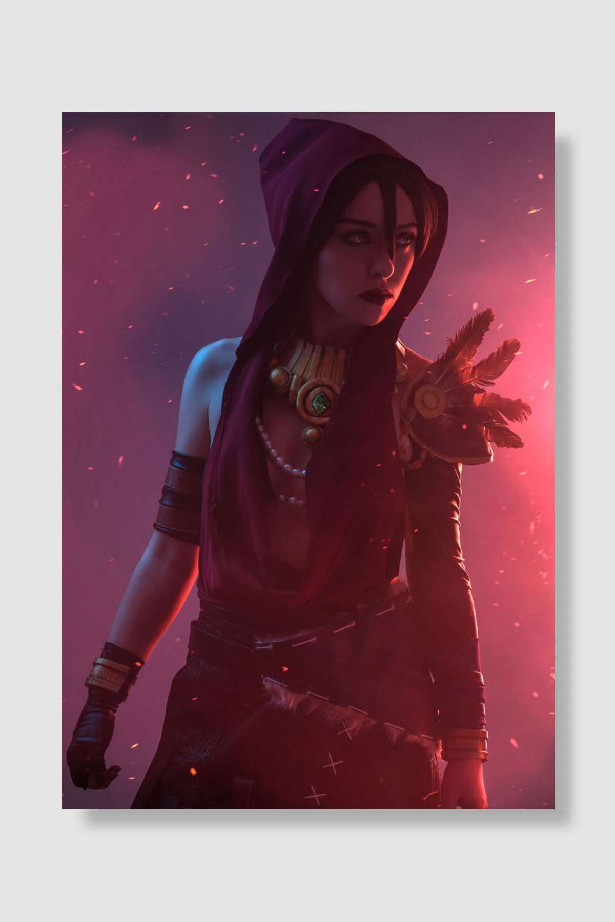 The Witch of the WIlds 3 Oyun Poster Çerçevesiz Yüksek Kalite Oyun Afiş Duvar Poster