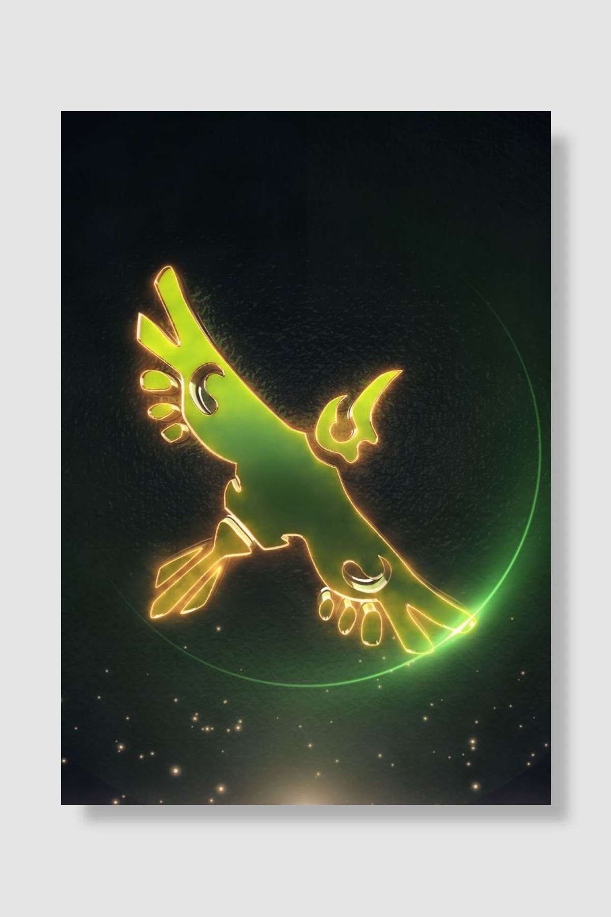 3D Divine Beast Vah Medoh Oyun Poster Çerçevesiz Yüksek Kalite Oyun Afiş Duvar Poster