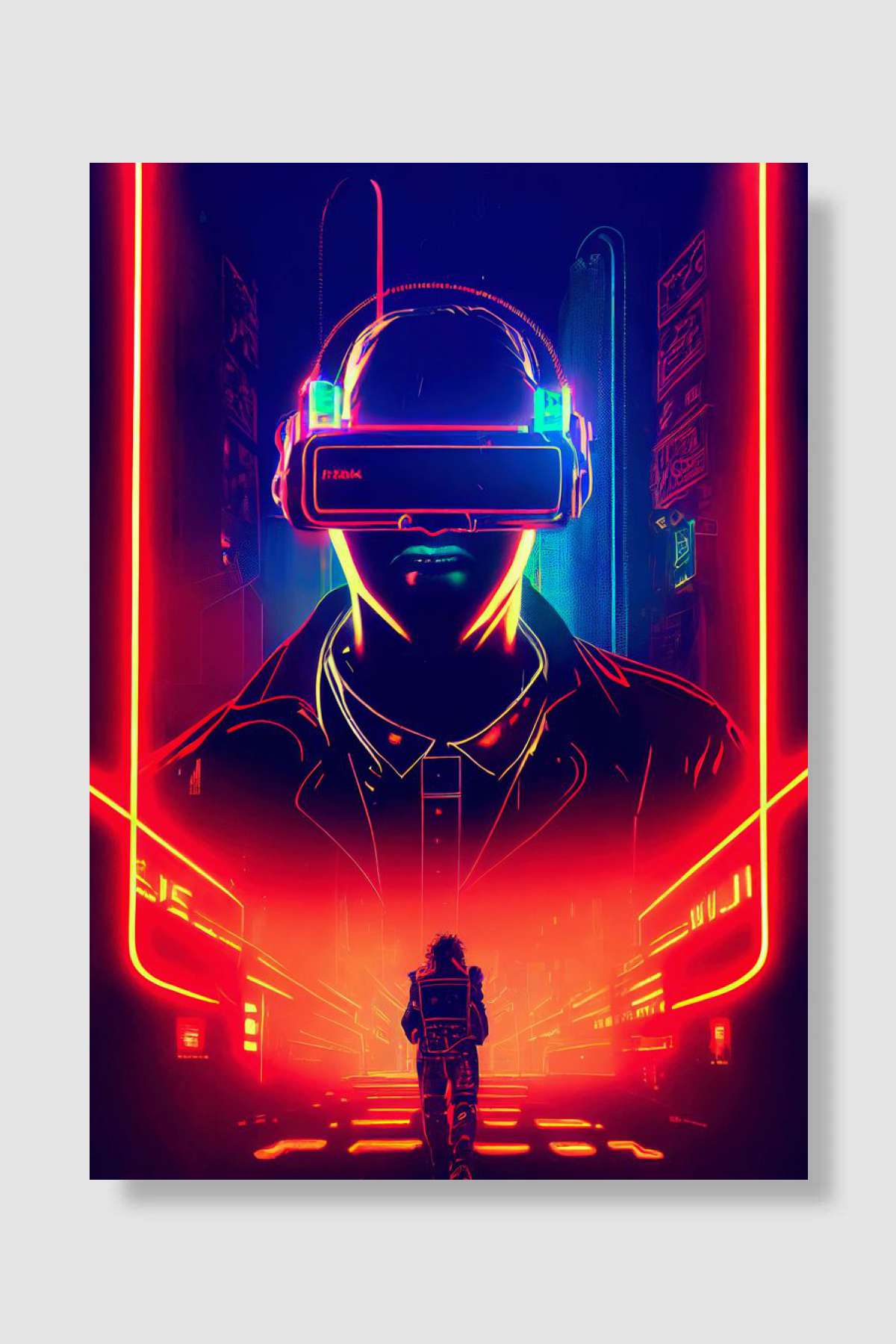 Gaming Illustration Oyun Poster Çerçevesiz Yüksek Kalite Oyun Afiş Duvar Poster