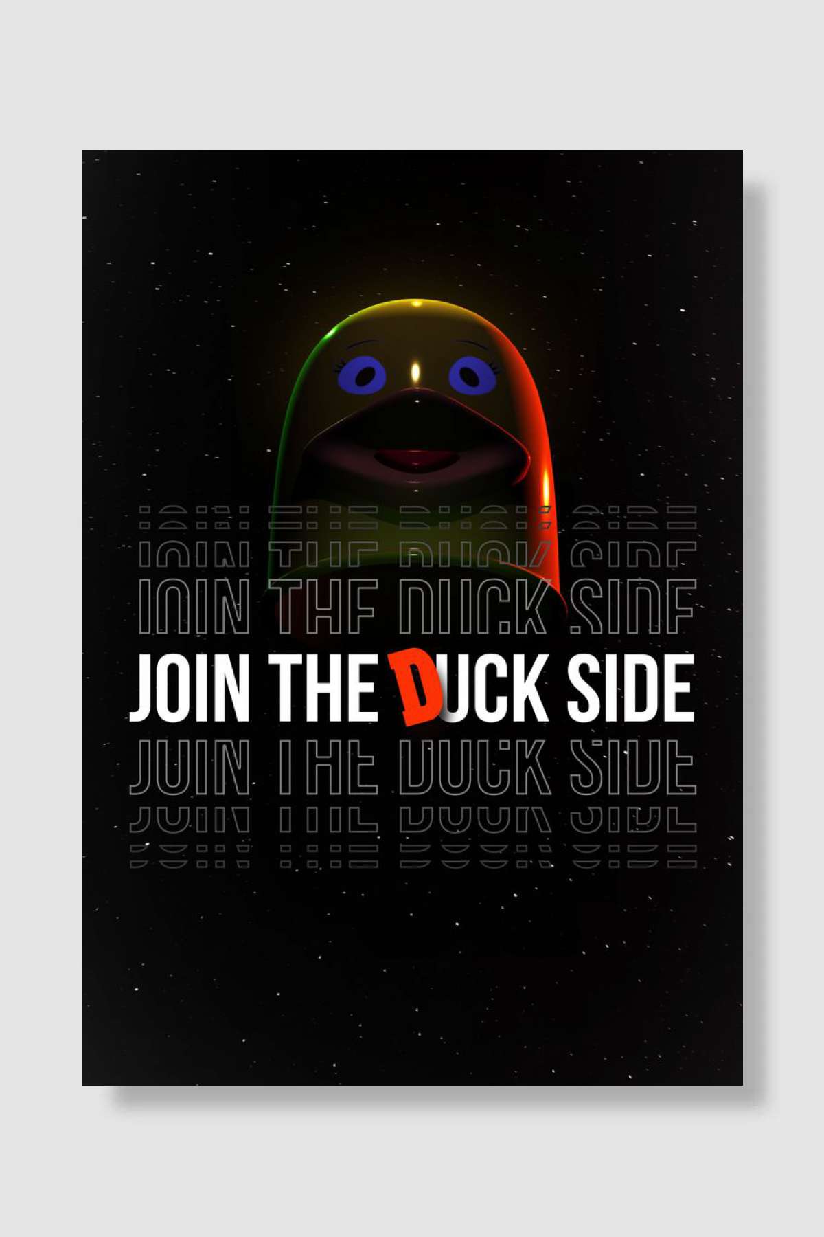 Join the Duck Side Oyun Poster Çerçevesiz Yüksek Kalite Oyun Afiş Duvar Poster