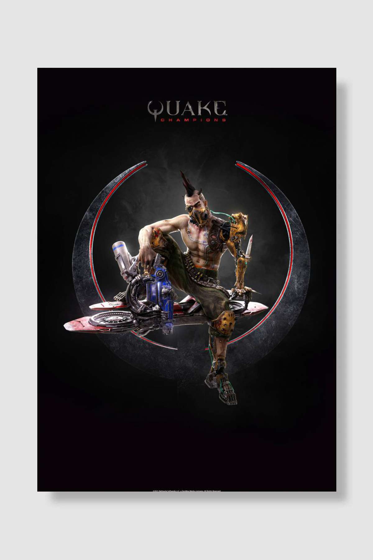 Anarki Oyun Poster Çerçevesiz Yüksek Kalite Oyun Afiş Duvar Poster