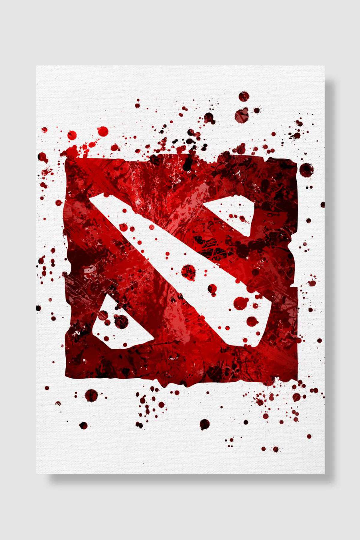 Red Block Oyun Poster Çerçevesiz Yüksek Kalite Oyun Afiş Duvar Poster