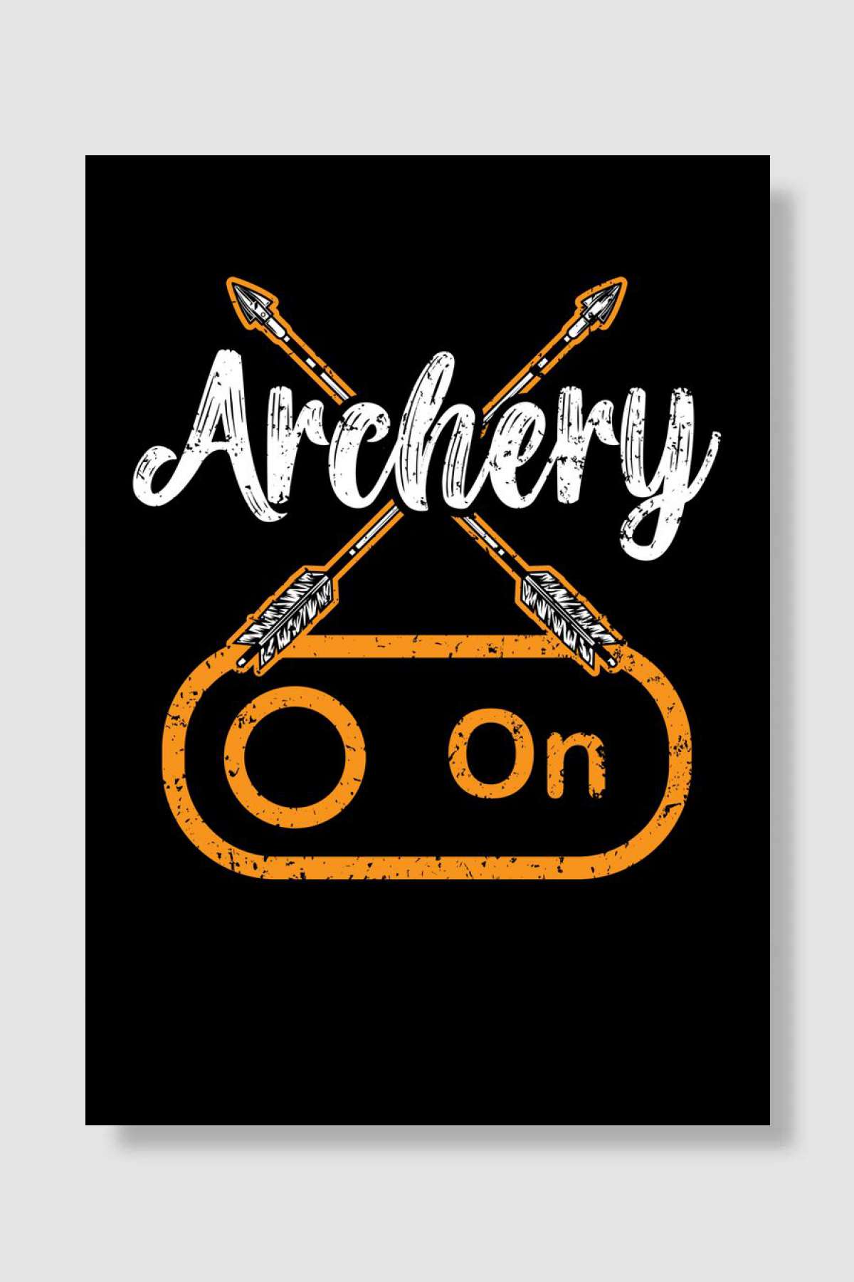 Archery On Bow Hunter Oyun Poster Çerçevesiz Yüksek Kalite Oyun Afiş Duvar Poster - En İyi Fiyatlarla