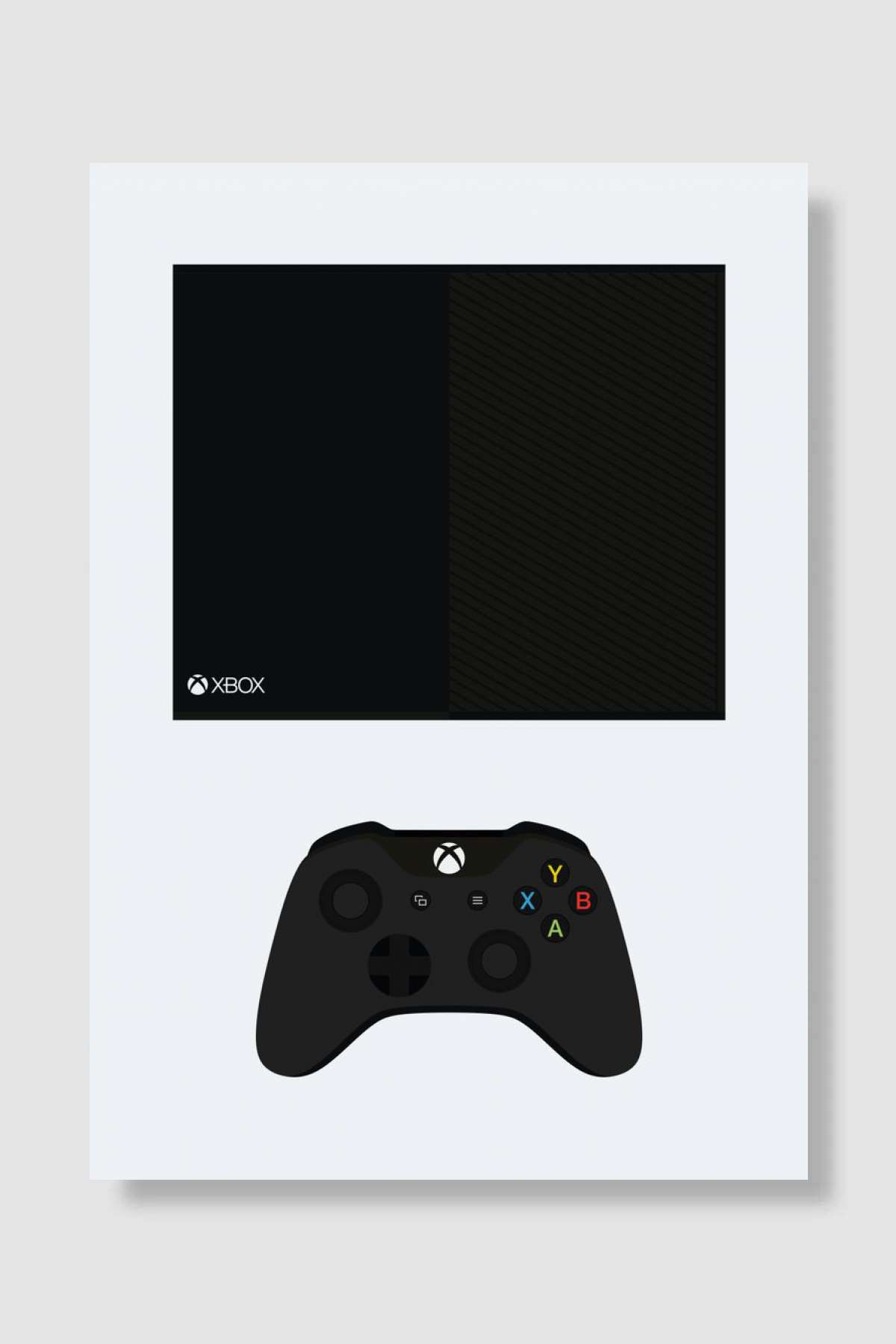 XBOX One C and C Oyun Poster Çerçevesiz Yüksek Kalite Oyun Afiş Duvar Poster