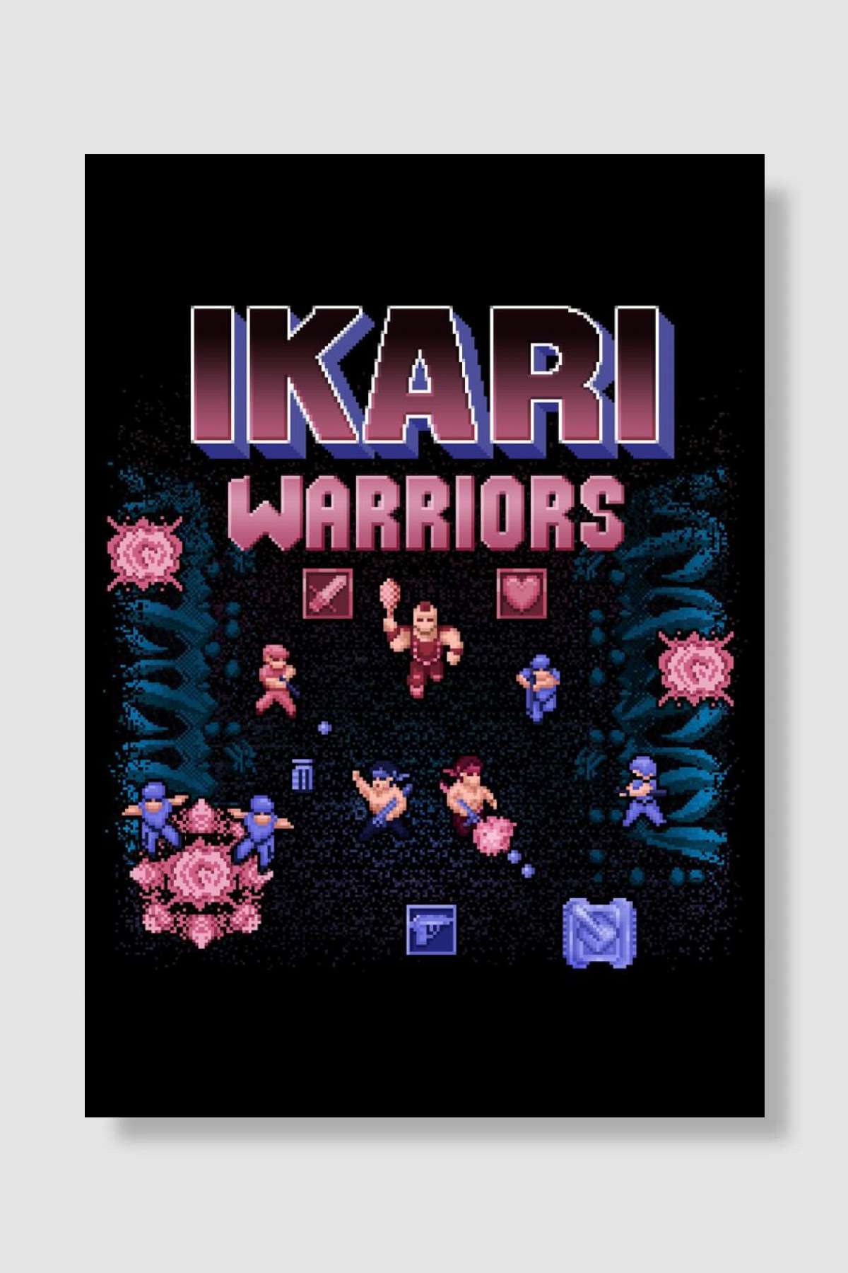 Warriors Ikari Oyun Poster Çerçevesiz Yüksek Kalite Oyun Afiş Duvar Poster - En İyi Fiyatlarla