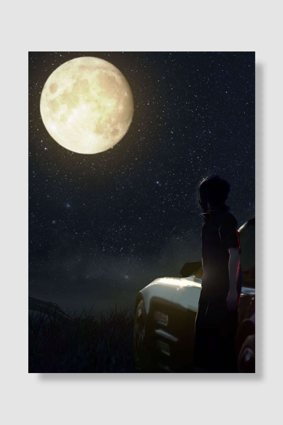 FanArt/ConceptArt of Final Fantasy XV 'Noctis and the m ... Oyun Poster Çerçevesiz Yüksek Kalite Oyun Afiş Duvar Poster