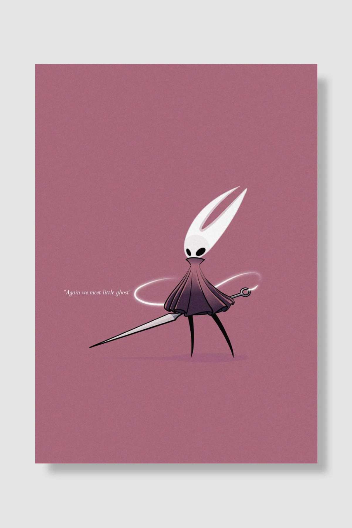 Hollow Knight Oyun Poster Çerçevesiz Yüksek Kalite Oyun Afiş Duvar Poster