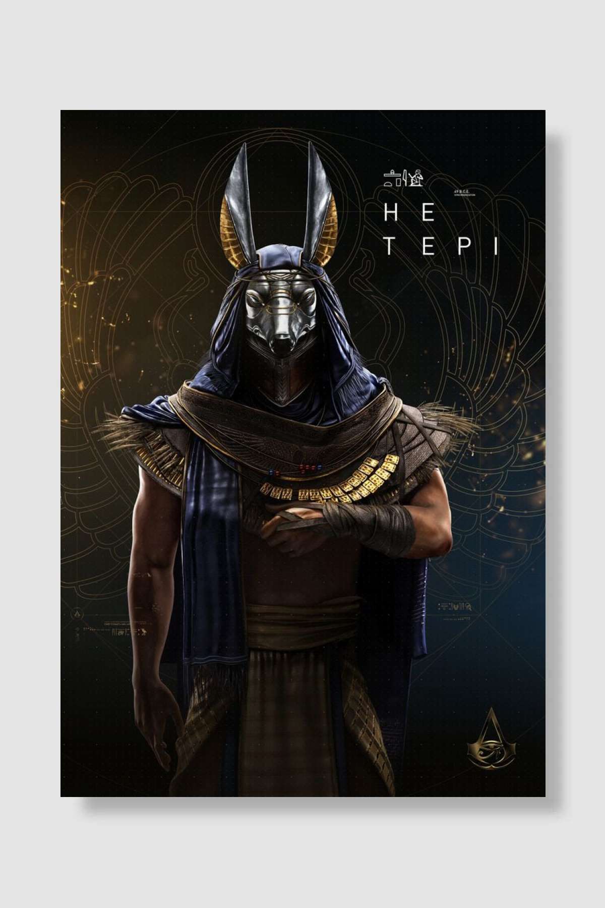 Hetepi Oyun Poster Çerçevesiz Yüksek Kalite Oyun Afiş Duvar Poster