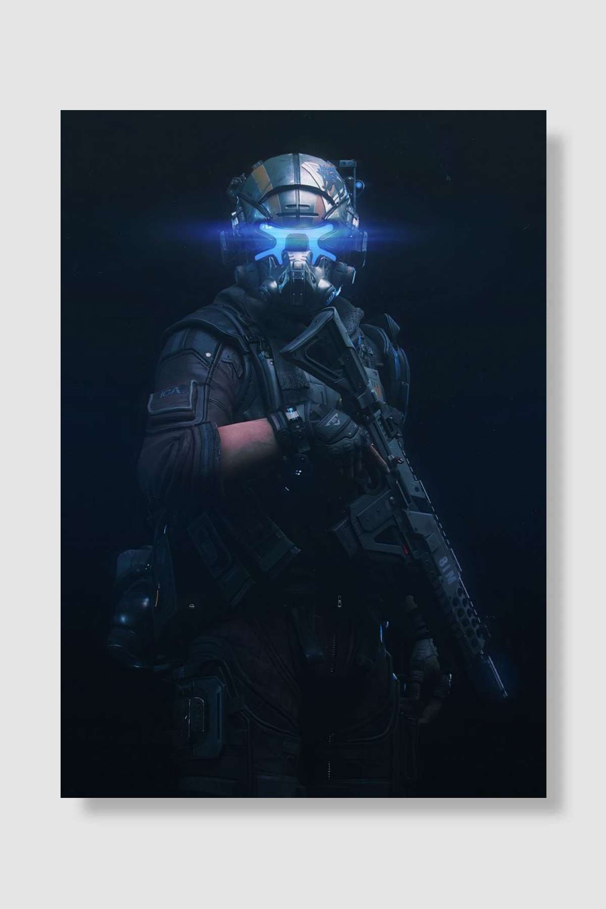 Titanfall Games Oyun Poster Çerçevesiz Yüksek Kalite Oyun Afiş Duvar Poster