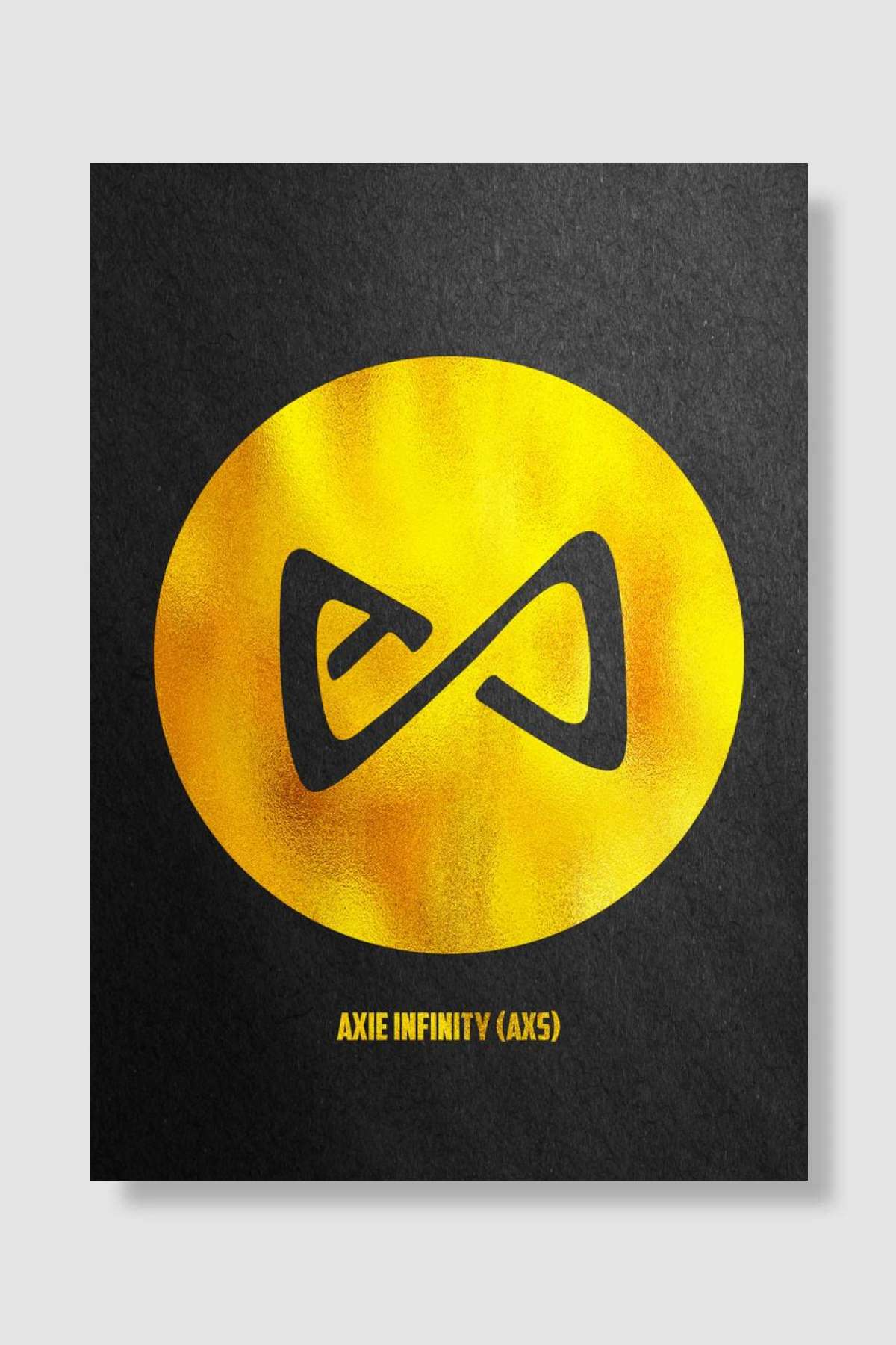 AXS Coin Oyun Poster Çerçevesiz Yüksek Kalite Oyun Afiş Duvar Poster - En İyi Fiyatlarla