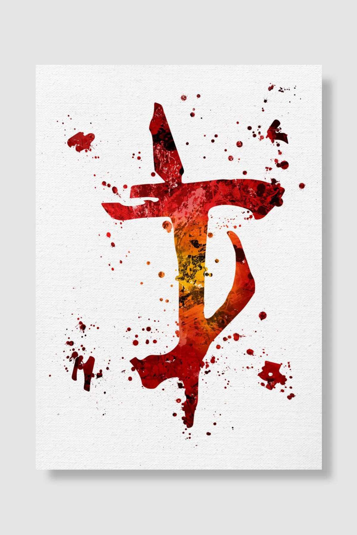 END Oyun Poster Çerçevesiz Yüksek Kalite Oyun Afiş Duvar Poster