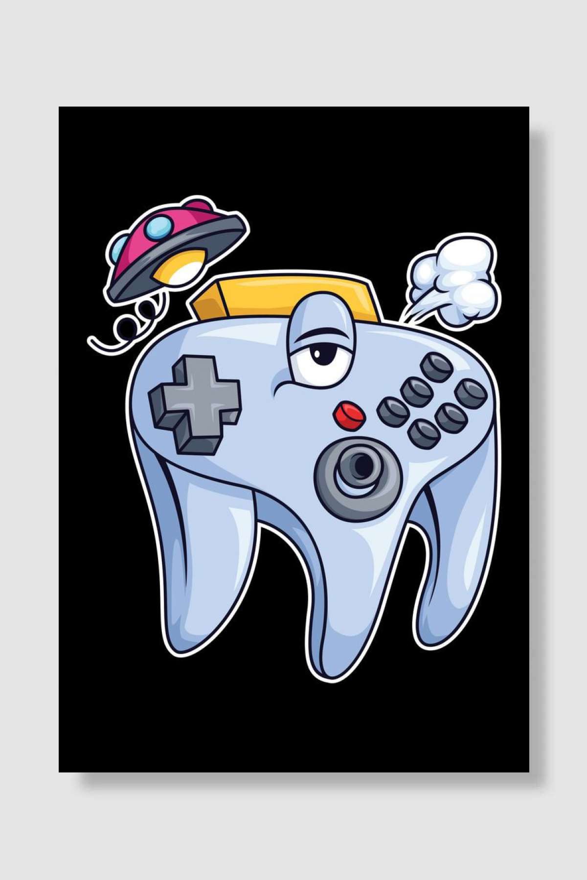 Game Console Nintendo 64 Oyun Poster Çerçevesiz Yüksek Kalite Oyun Afiş Duvar Poster - En İyi Fiyatlarla