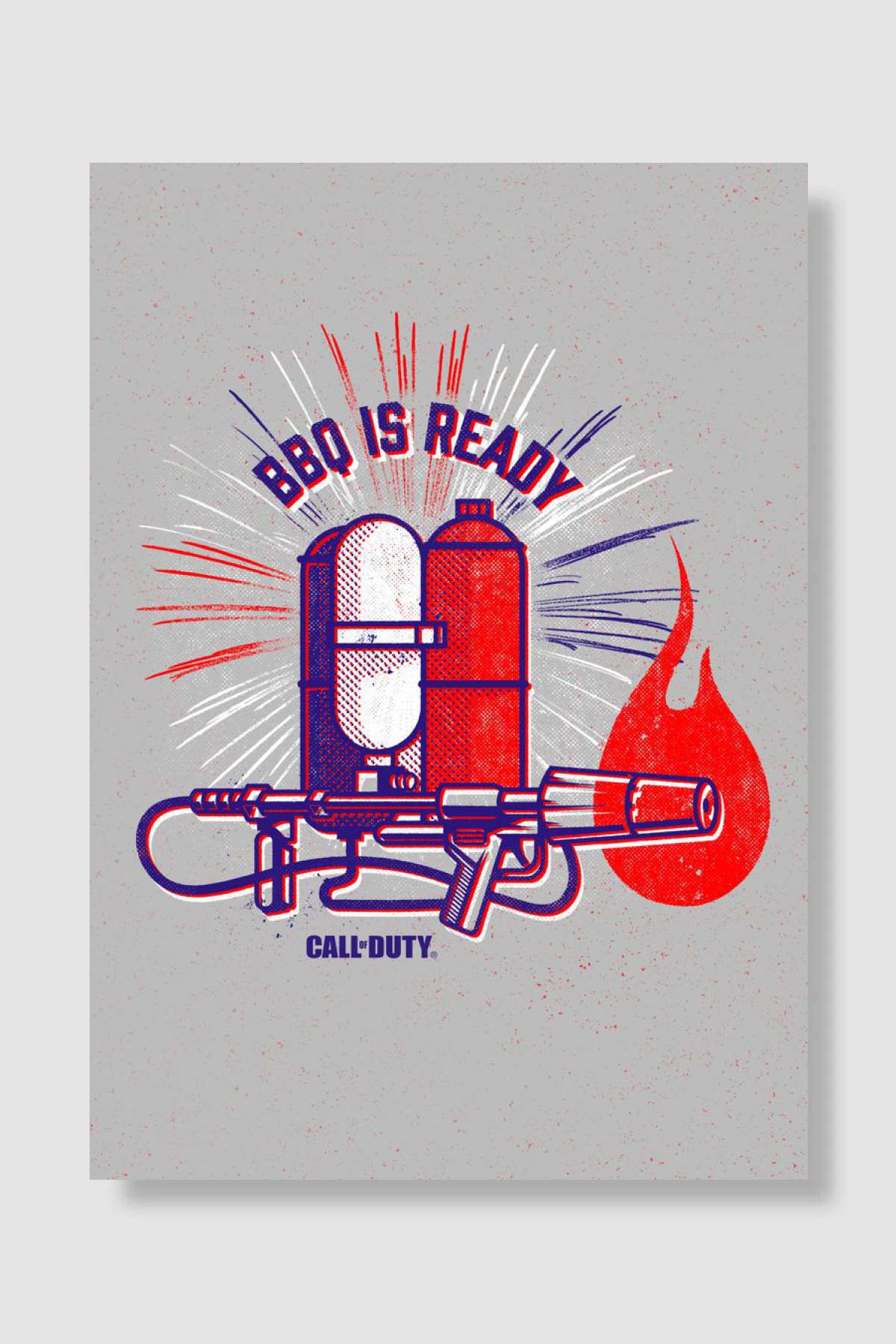 BBQ is ready Oyun Poster Çerçevesiz Yüksek Kalite Oyun Afiş Duvar Poster