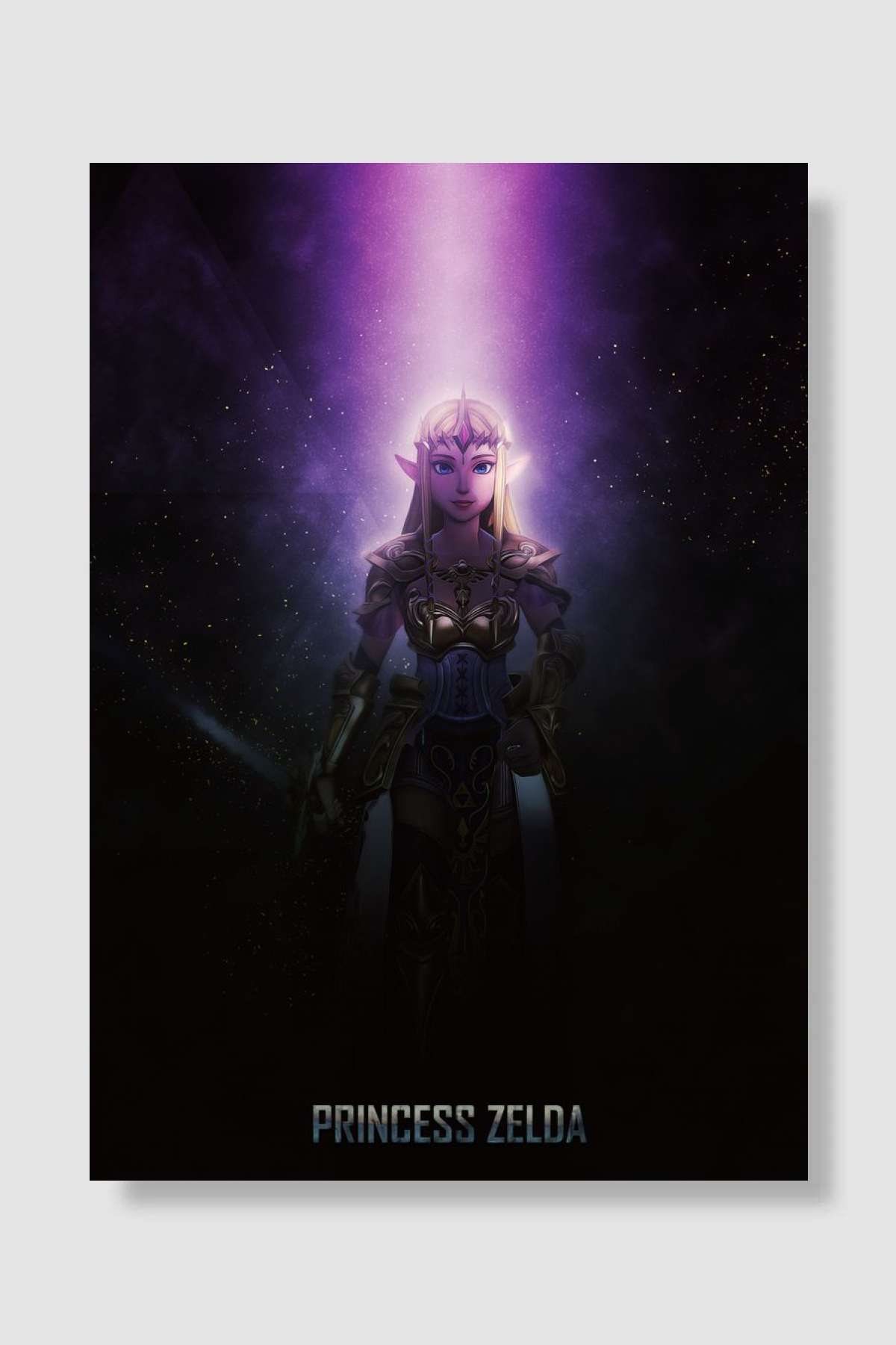 Princess Zelda Oyun Poster Çerçevesiz Yüksek Kalite Oyun Afiş Duvar Poster