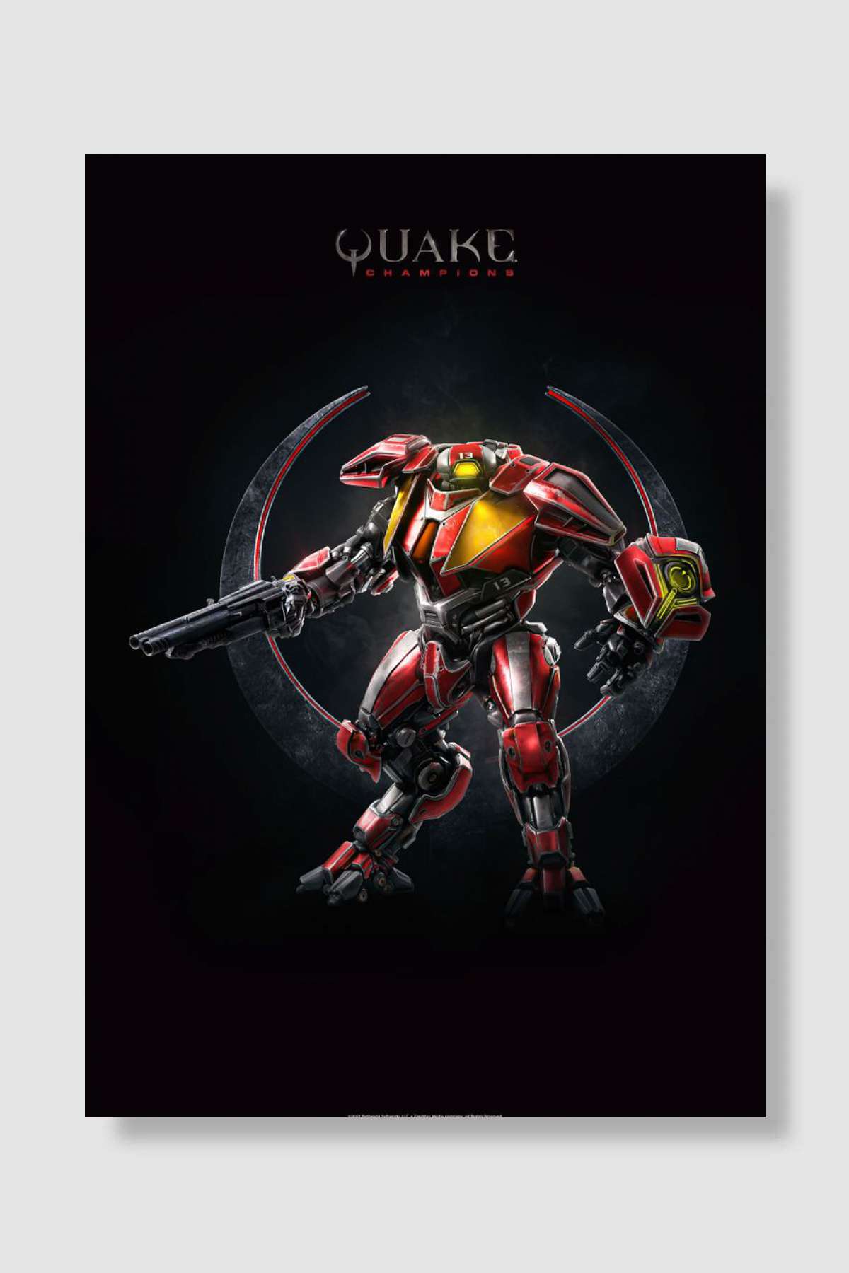 Clutch Oyun Poster Çerçevesiz Yüksek Kalite Oyun Afiş Duvar Poster