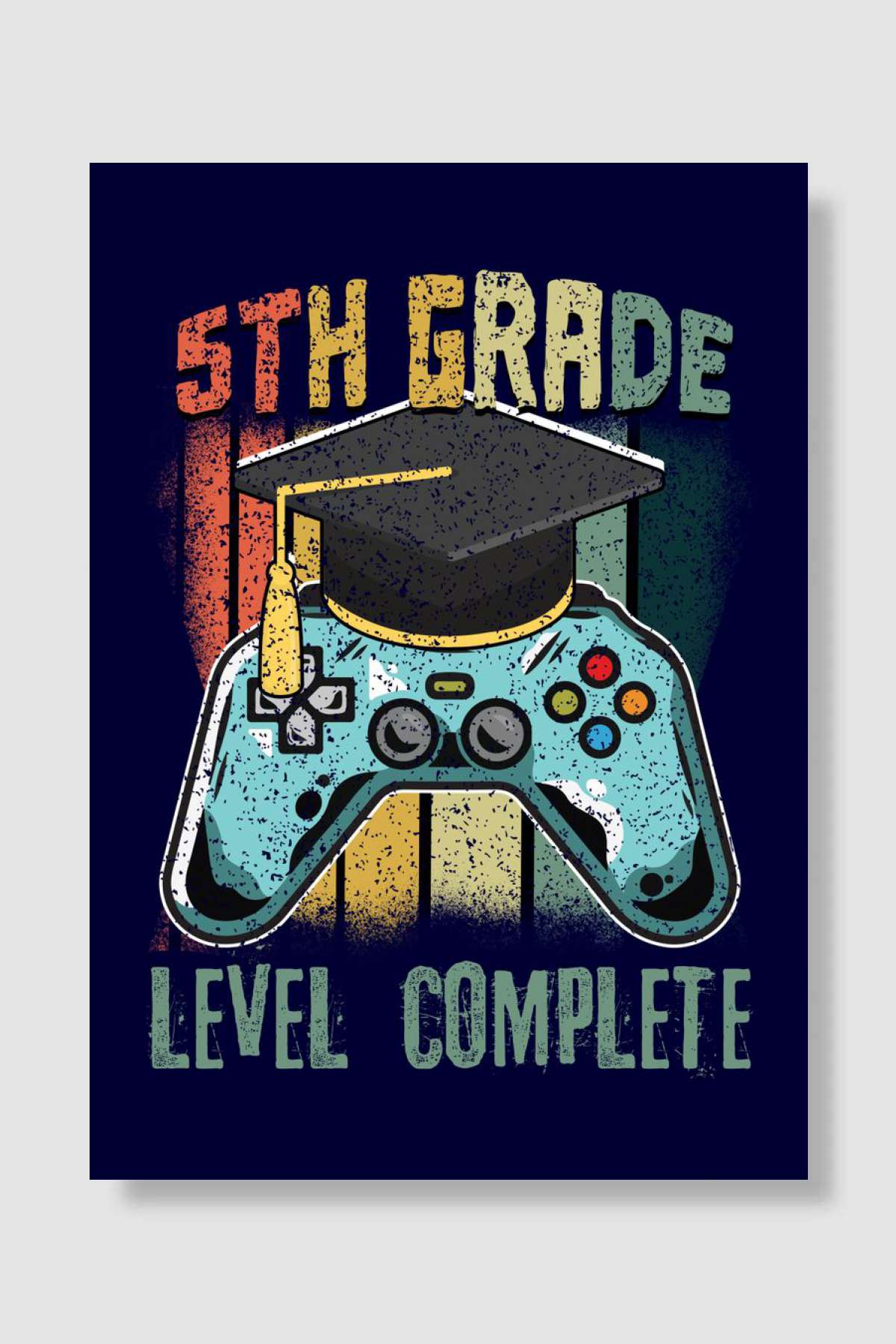 5th Grade Complete Oyun Poster Çerçevesiz Yüksek Kalite Oyun Afiş Duvar Poster