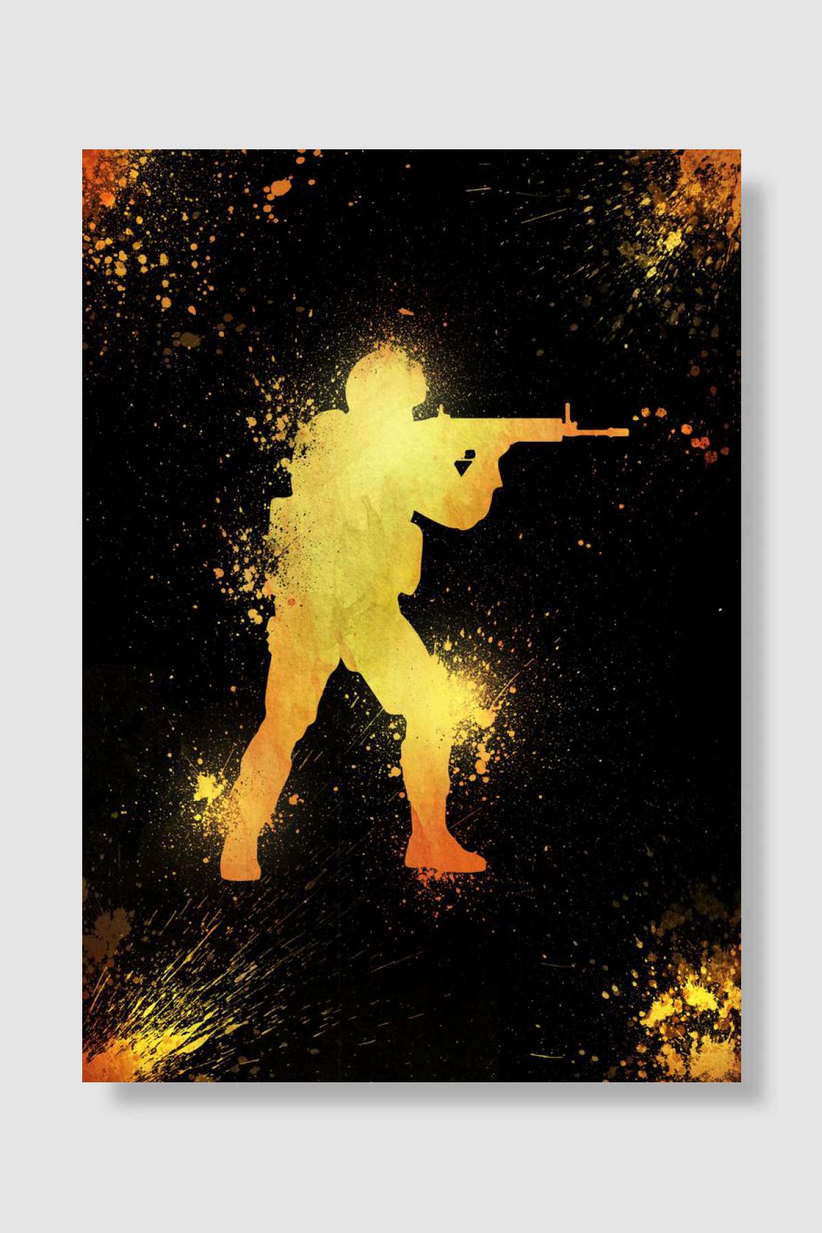 The Go Soldier Oyun Poster Çerçevesiz Yüksek Kalite Oyun Afiş Duvar Poster