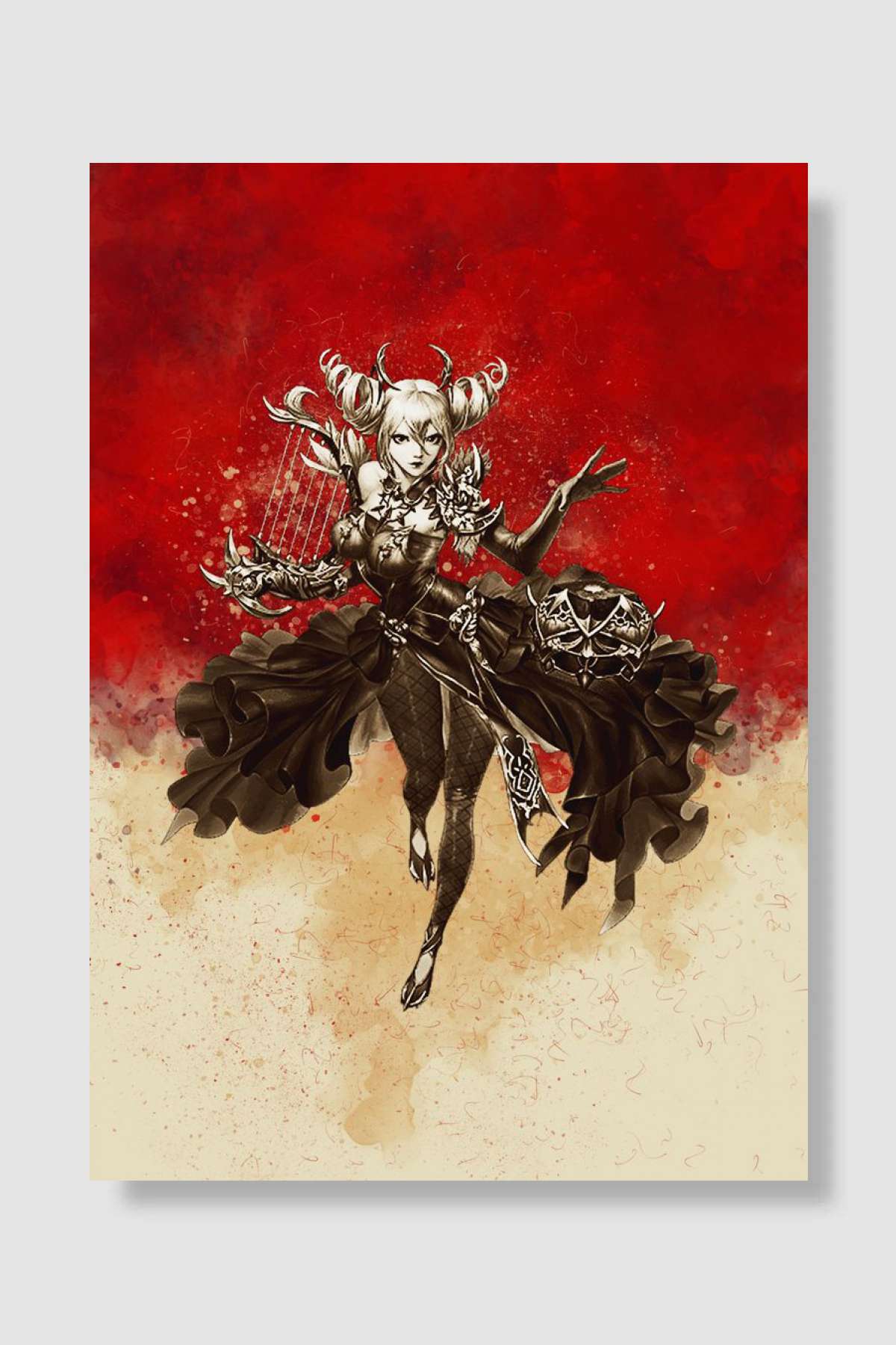 Heroes Evolved Oyun Poster Çerçevesiz Yüksek Kalite Oyun Afiş Duvar Poster