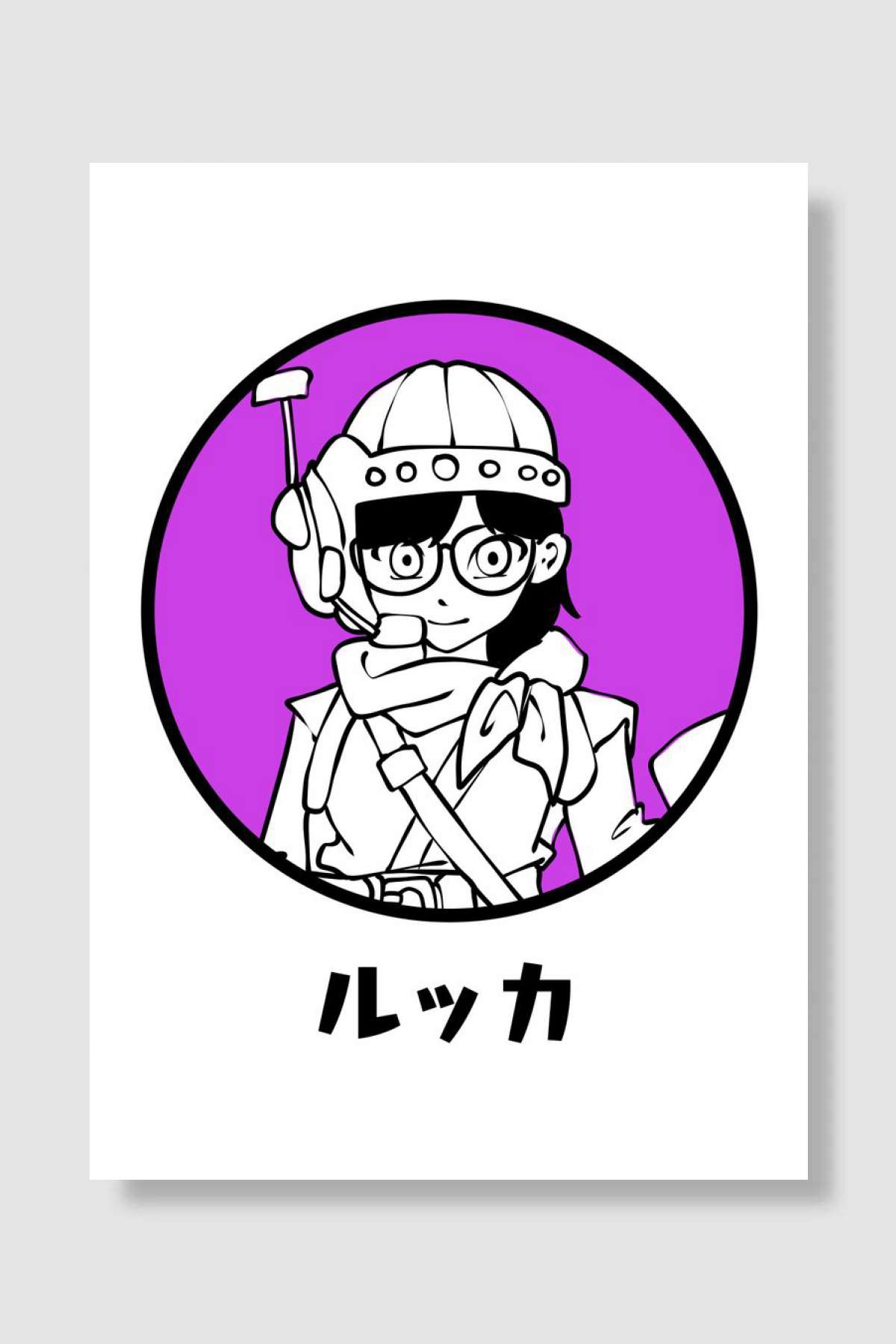 Luca Oyun Poster Çerçevesiz Yüksek Kalite Oyun Afiş Duvar Poster