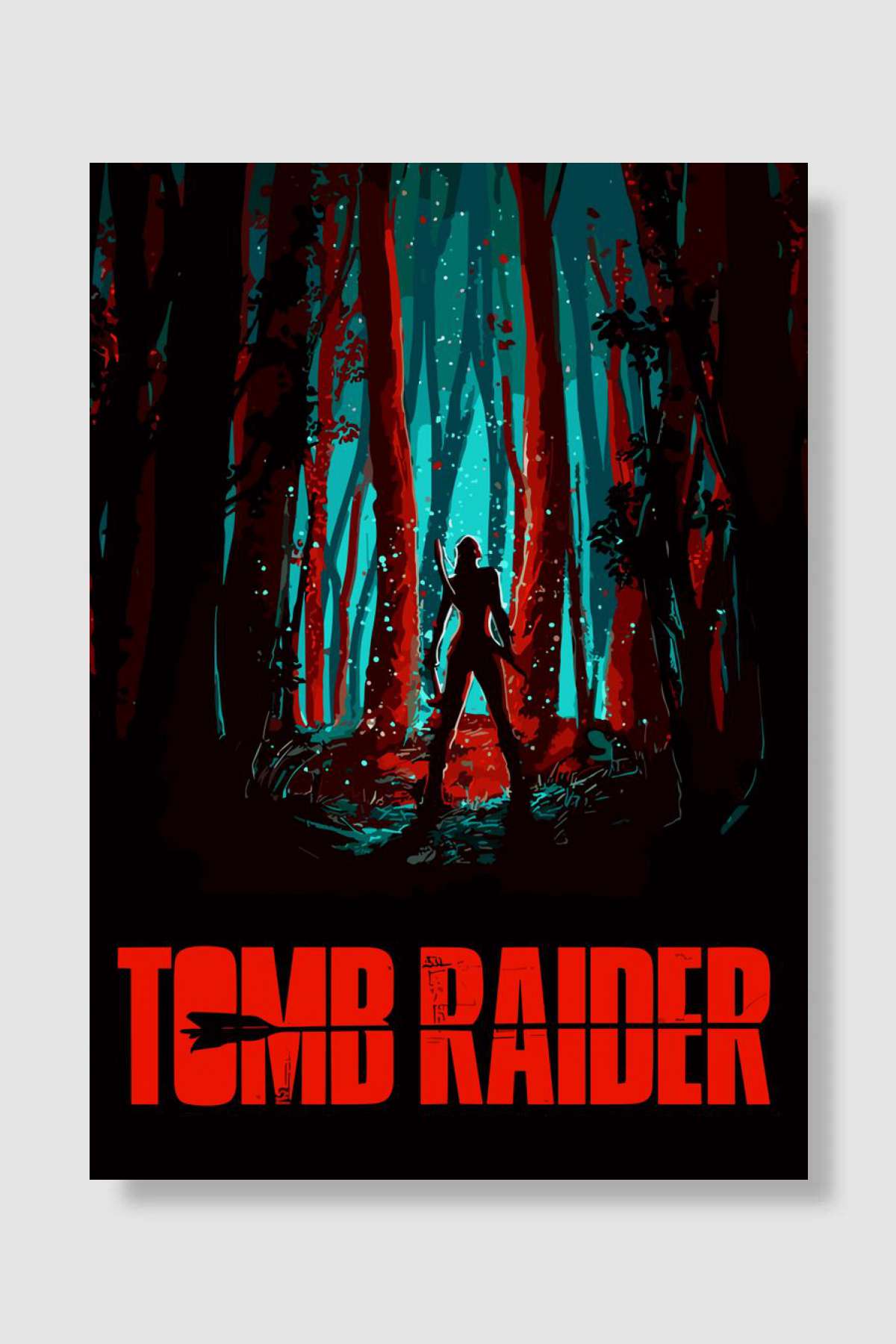 tomb raider game Oyun Poster Çerçevesiz Yüksek Kalite Oyun Afiş Duvar Poster - En İyi Fiyatlarla