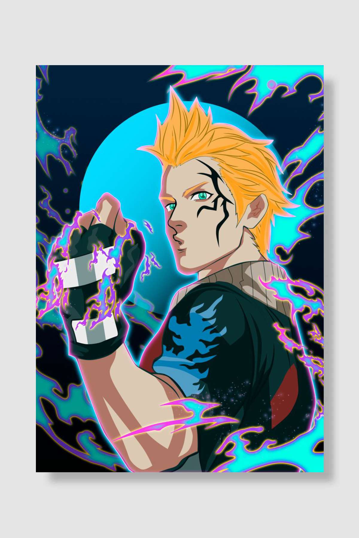 zell final fantasy 8 Oyun Poster Çerçevesiz Yüksek Kalite Oyun Afiş Duvar Poster