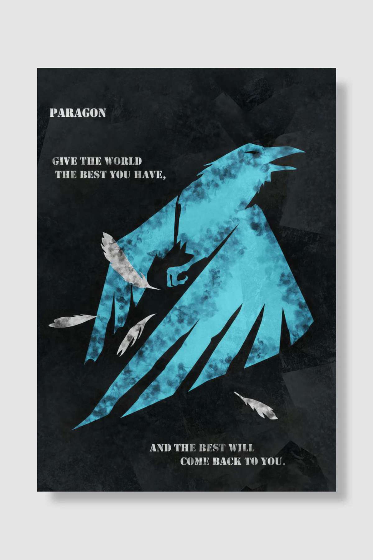 first light second son Oyun Poster Çerçevesiz Yüksek Kalite Oyun Afiş Duvar Poster