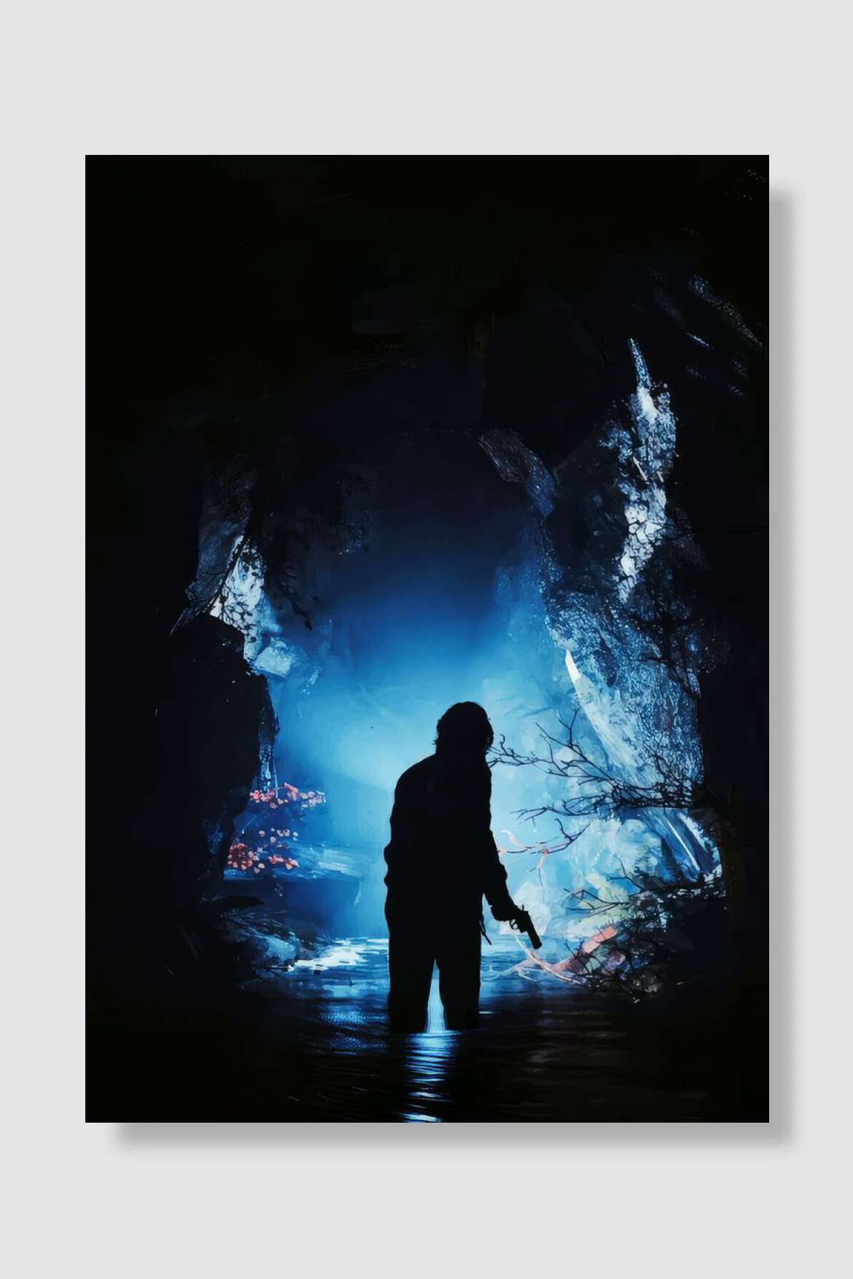 alan wake Oyun Poster Çerçevesiz Yüksek Kalite Oyun Afiş Duvar Poster