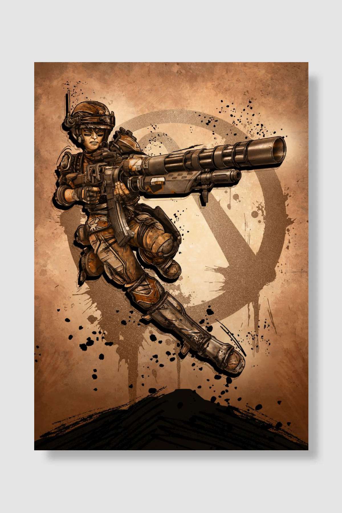 Moze Oyun Poster Çerçevesiz Yüksek Kalite Oyun Afiş Duvar Poster