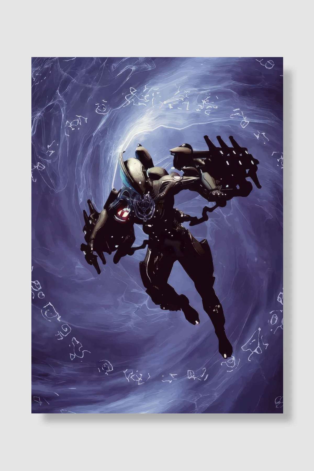 warframe Oyun Poster Çerçevesiz Yüksek Kalite Oyun Afiş Duvar Poster