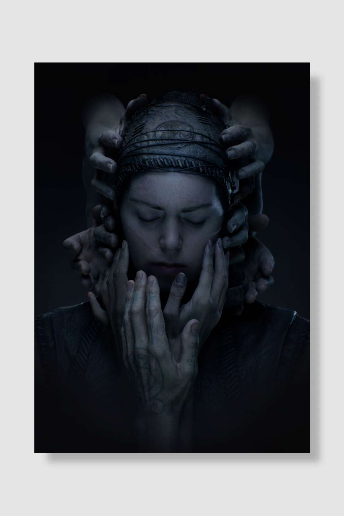 Senua's Saga Oyun Poster Çerçevesiz Yüksek Kalite Oyun Afiş Duvar Poster