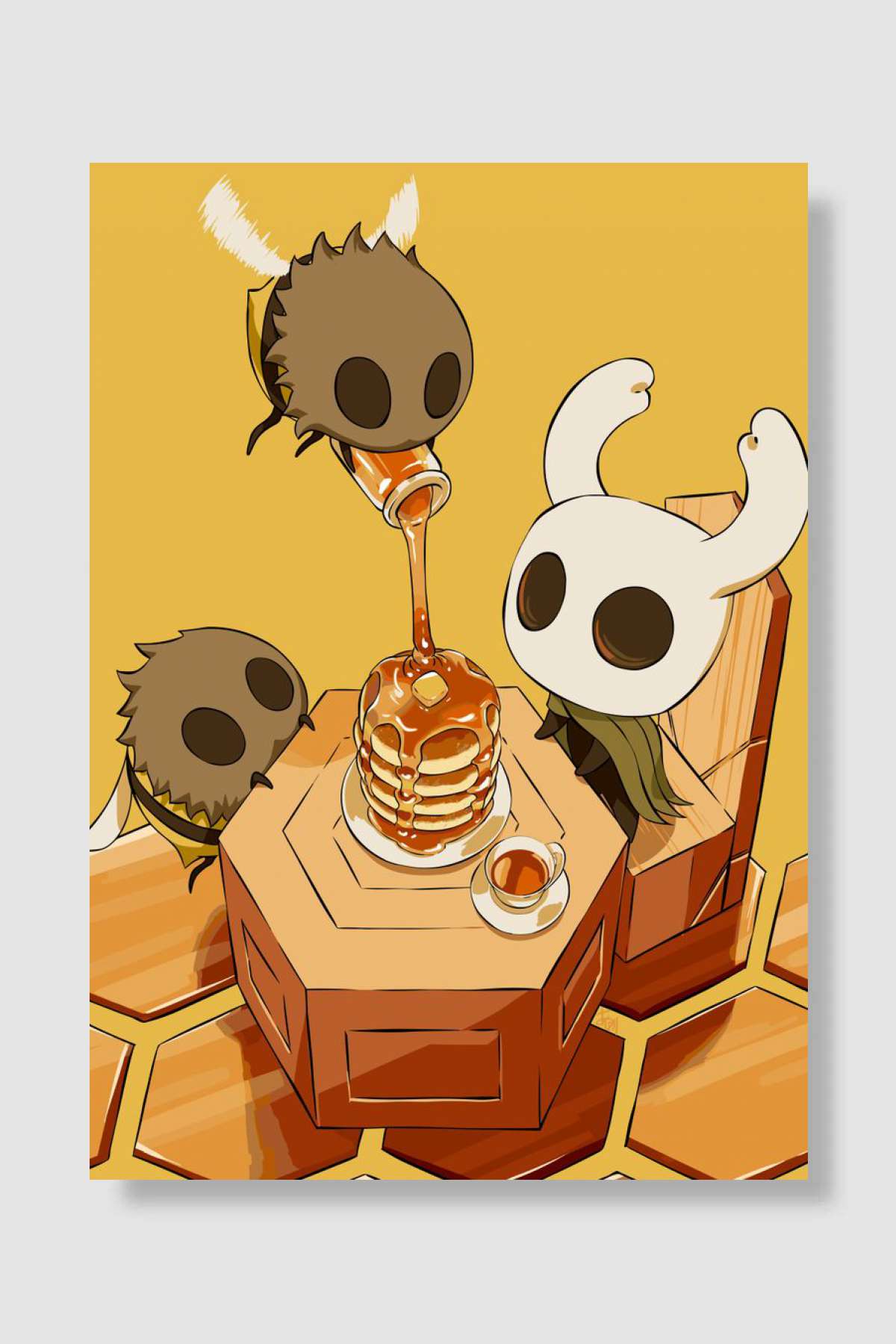 Hollow Knight Oyun Poster Çerçevesiz Yüksek Kalite Oyun Afiş Duvar Poster