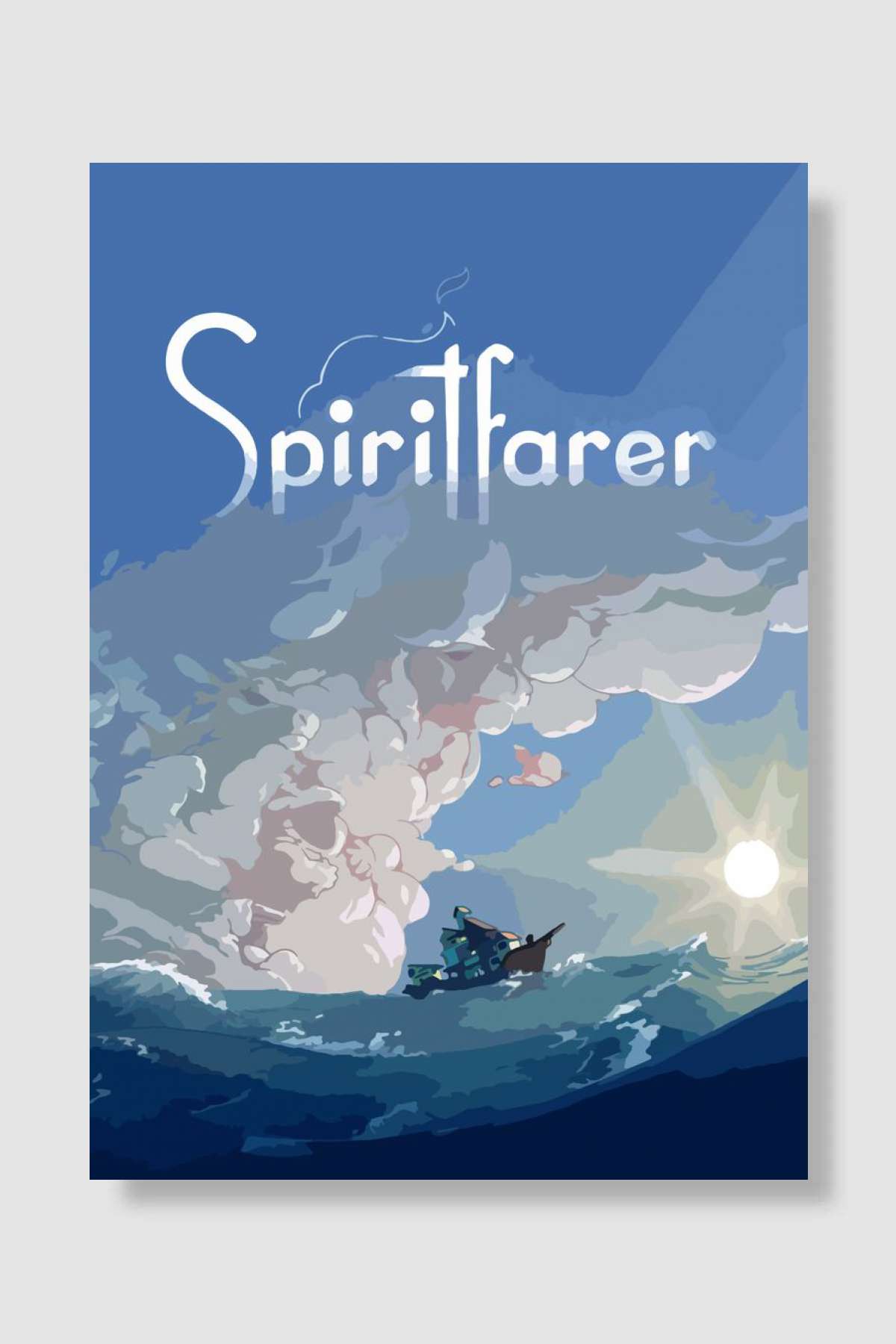 Spiritfarer Oyun Poster Çerçevesiz Yüksek Kalite Oyun Afiş Duvar Poster