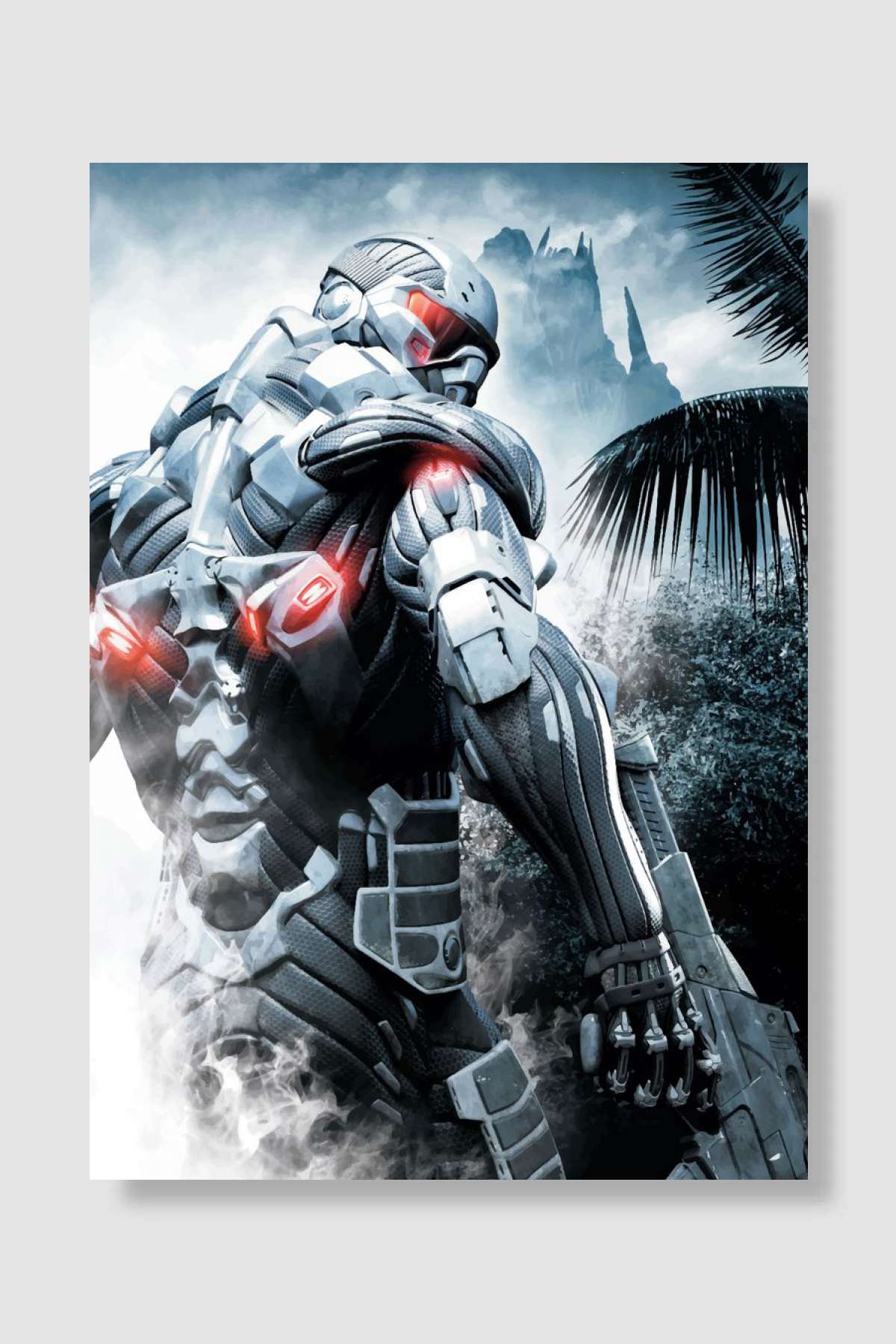 CRYSIS Oyun Poster Çerçevesiz Yüksek Kalite Oyun Afiş Duvar Poster