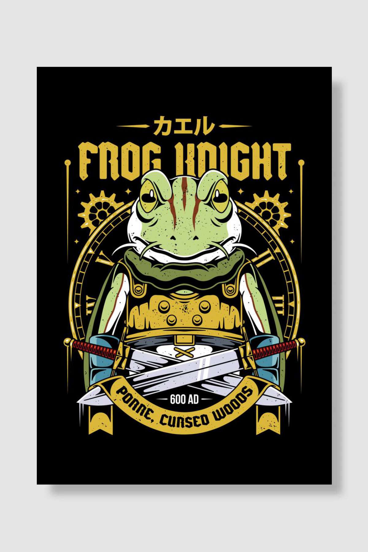 Glenn Frog Chrono Trigger Oyun Poster Çerçevesiz Yüksek Kalite Oyun Afiş Duvar Poster