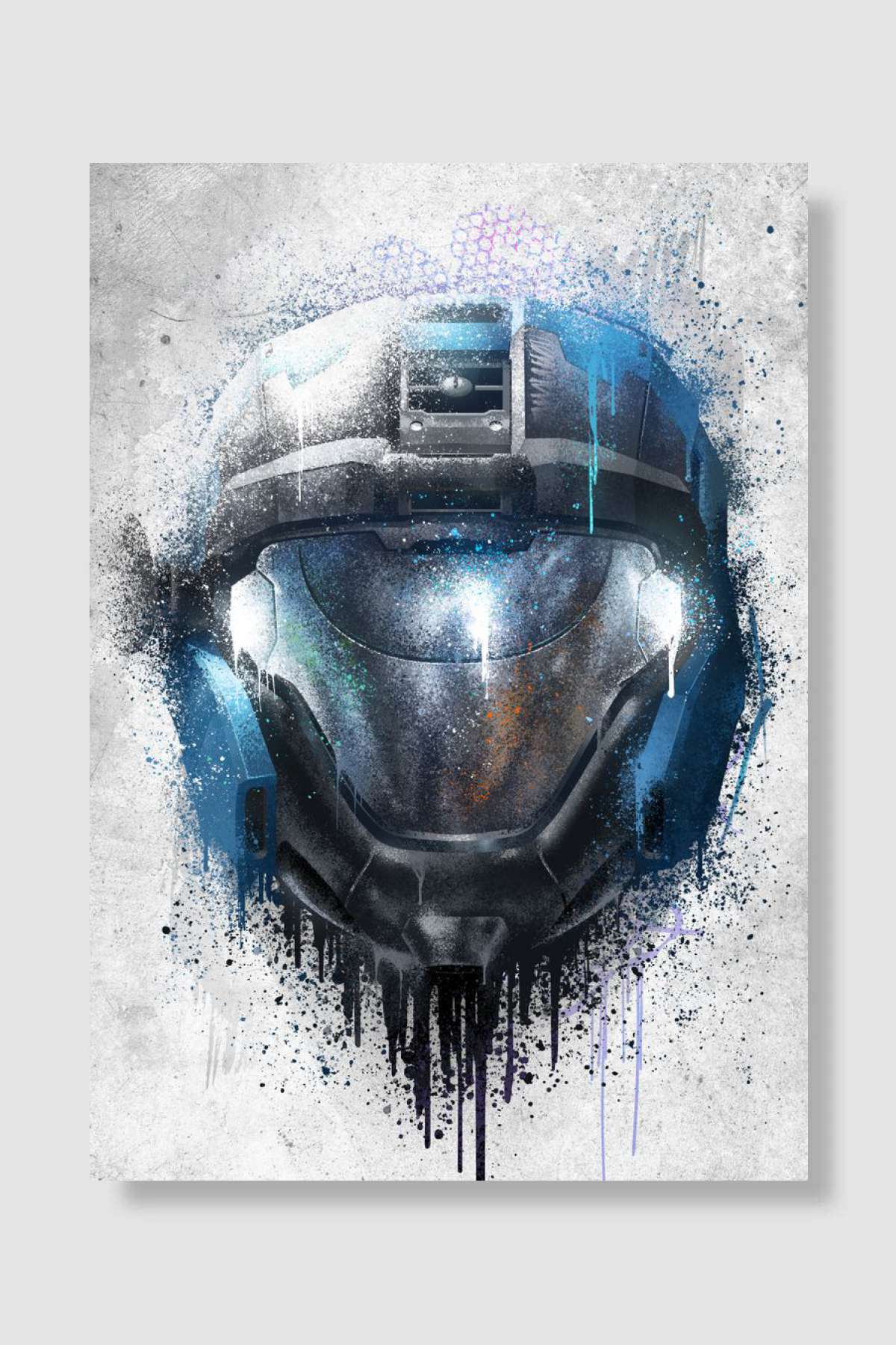 Kat's Helmet Oyun Poster Çerçevesiz Yüksek Kalite Oyun Afiş Duvar Poster