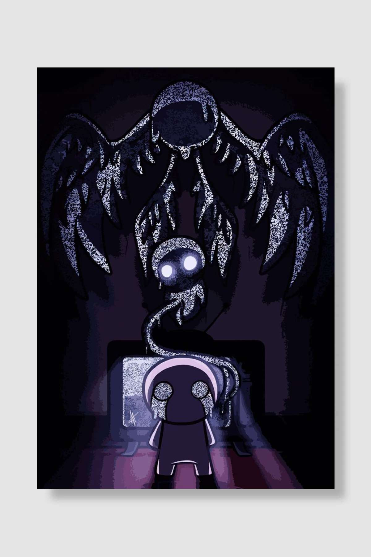 The Binding Of Isaac Game Oyun Poster Çerçevesiz Yüksek Kalite Oyun Afiş Duvar Poster