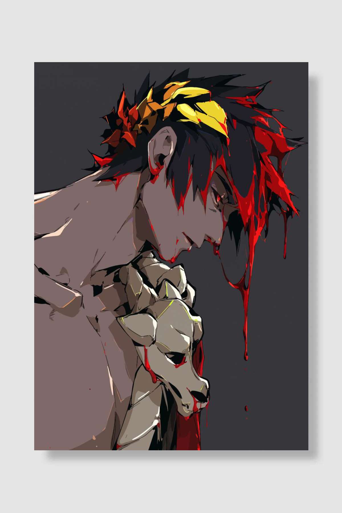 Hades Game Oyun Poster Çerçevesiz Yüksek Kalite Oyun Afiş Duvar Poster