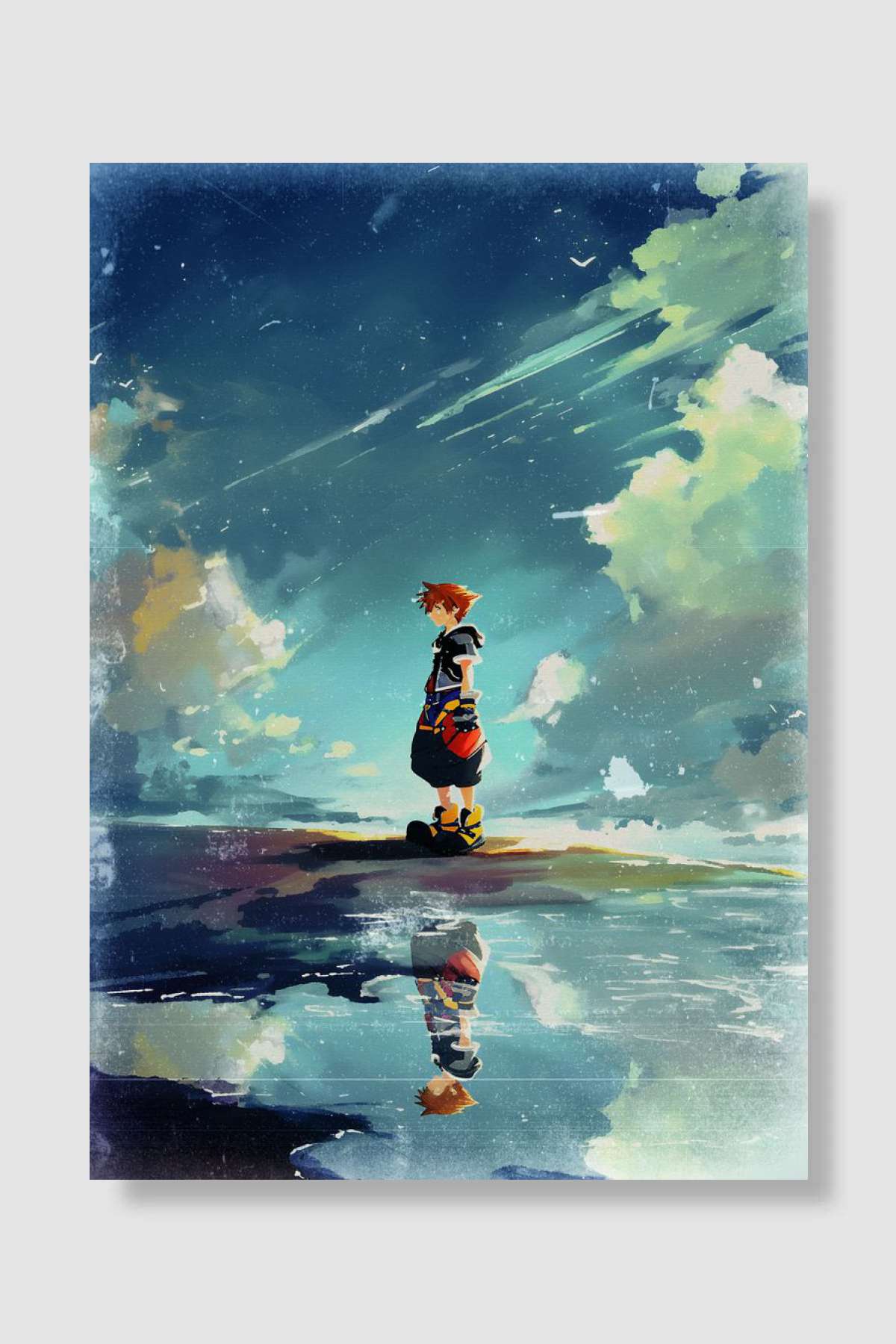 sora Oyun Poster Çerçevesiz Yüksek Kalite Oyun Afiş Duvar Poster