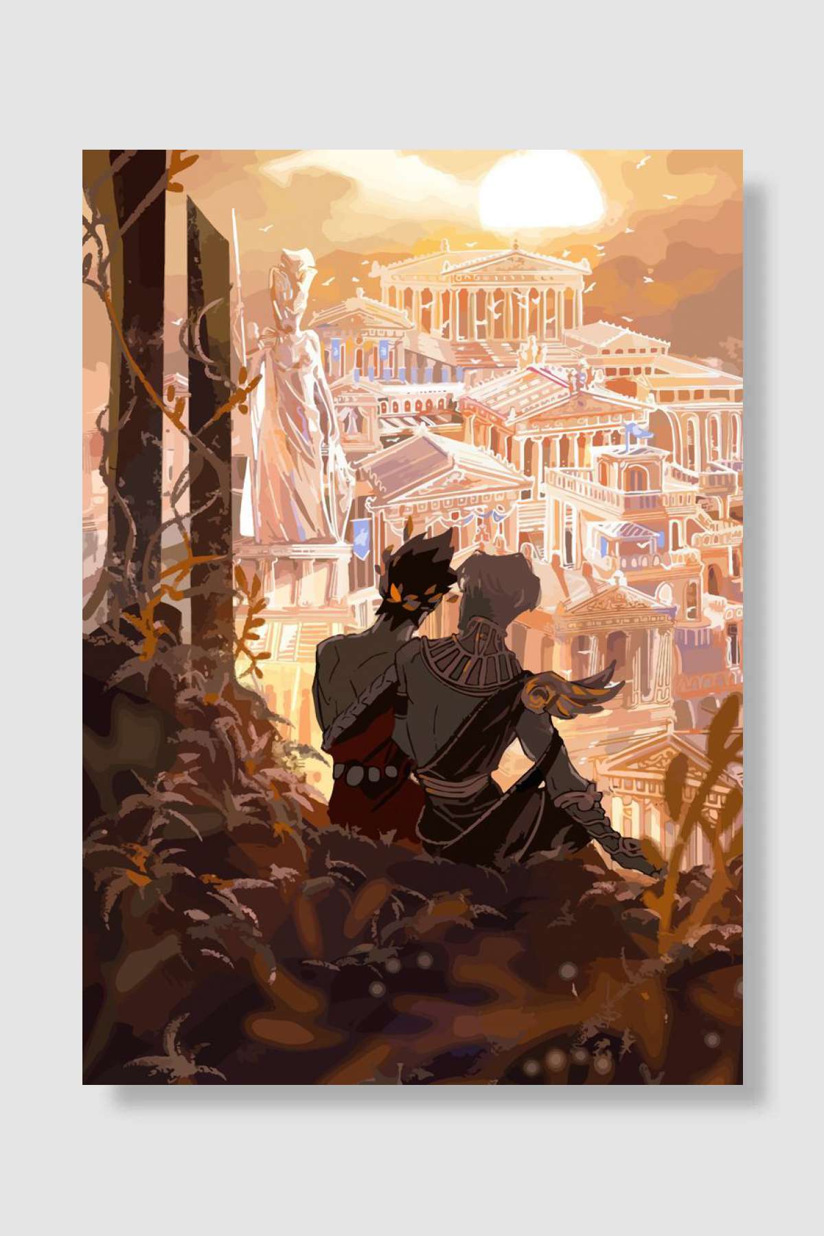 Hades game Oyun Poster Çerçevesiz Yüksek Kalite Oyun Afiş Duvar Poster