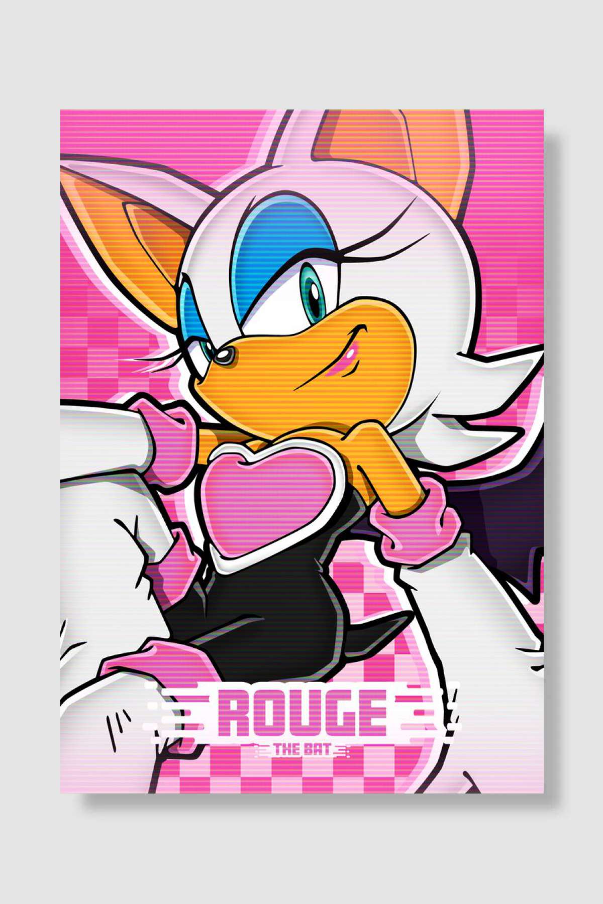 Rouge Oyun Poster Çerçevesiz Yüksek Kalite Oyun Afiş Duvar Poster