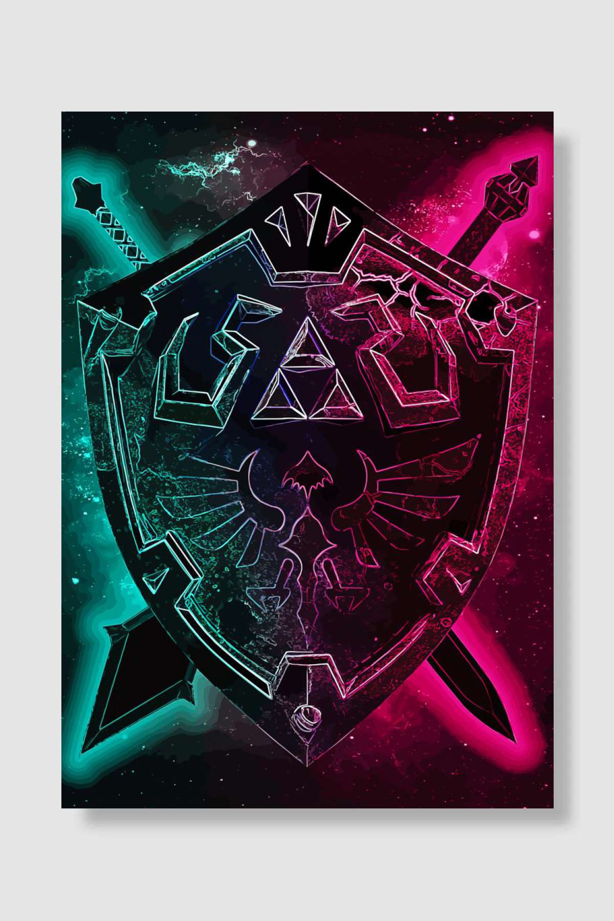 Breath of the wild Oyun Poster Çerçevesiz Yüksek Kalite Oyun Afiş Duvar Poster