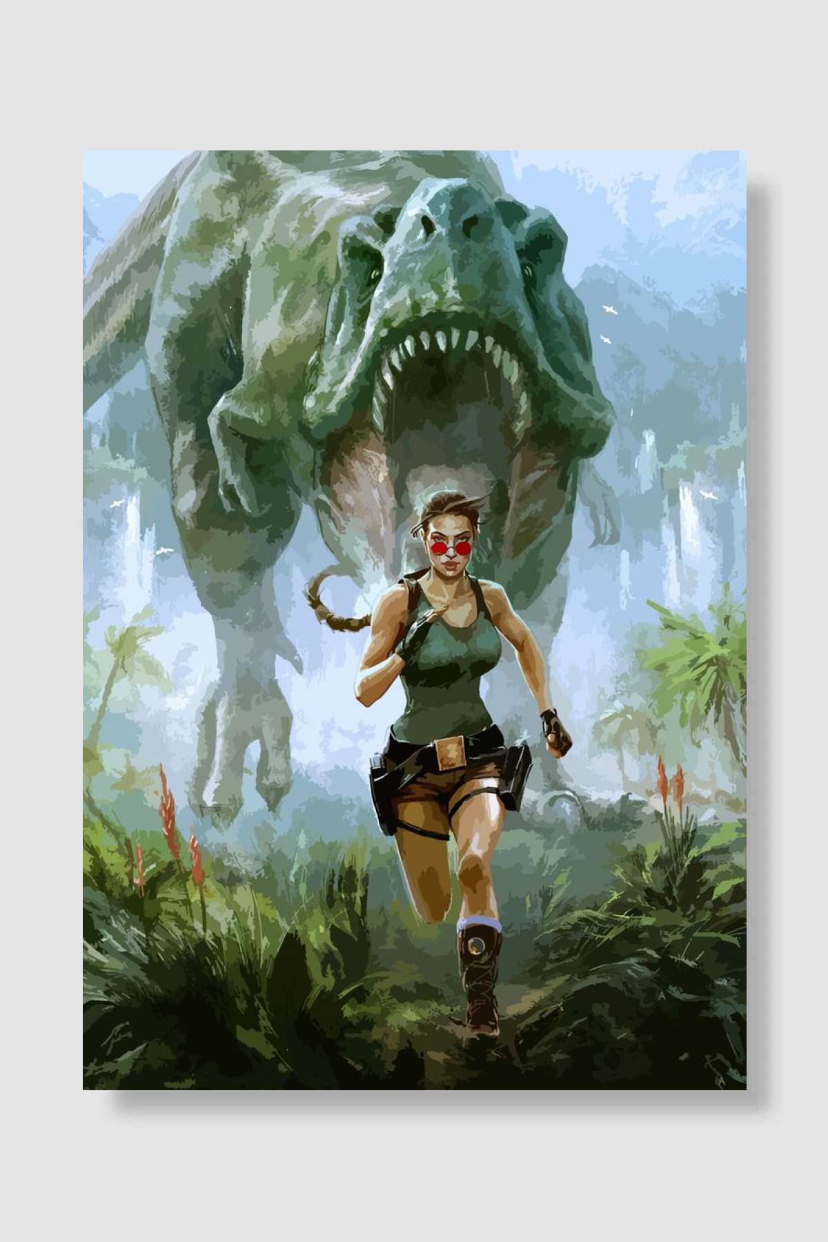 tomb raider Oyun Poster Çerçevesiz Yüksek Kalite Oyun Afiş Duvar Poster