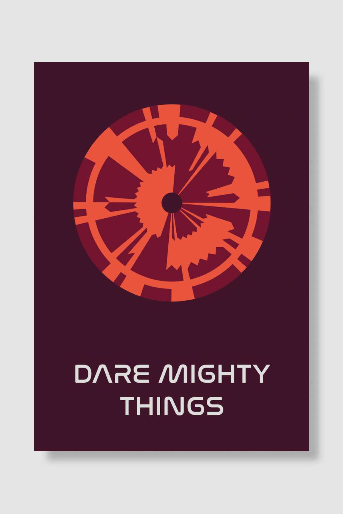 Dare Mighty Things 1 Oyun Poster Çerçevesiz Yüksek Kalite Oyun Afiş Duvar Poster