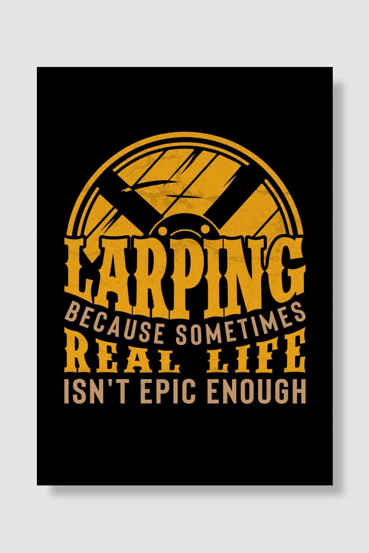 LARP RPG Role Playing Oyun Poster Çerçevesiz Yüksek Kalite Oyun Afiş Duvar Poster - En İyi Fiyatlarla