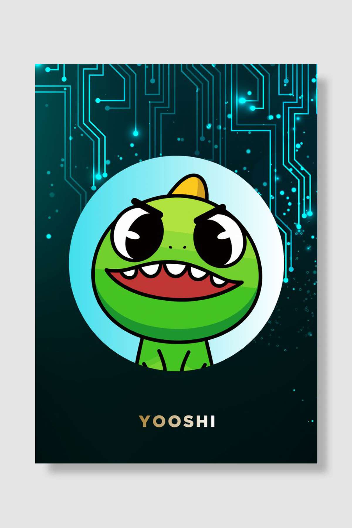 Crypts Coin Oyun Poster Çerçevesiz Yüksek Kalite Oyun Afiş Duvar Poster