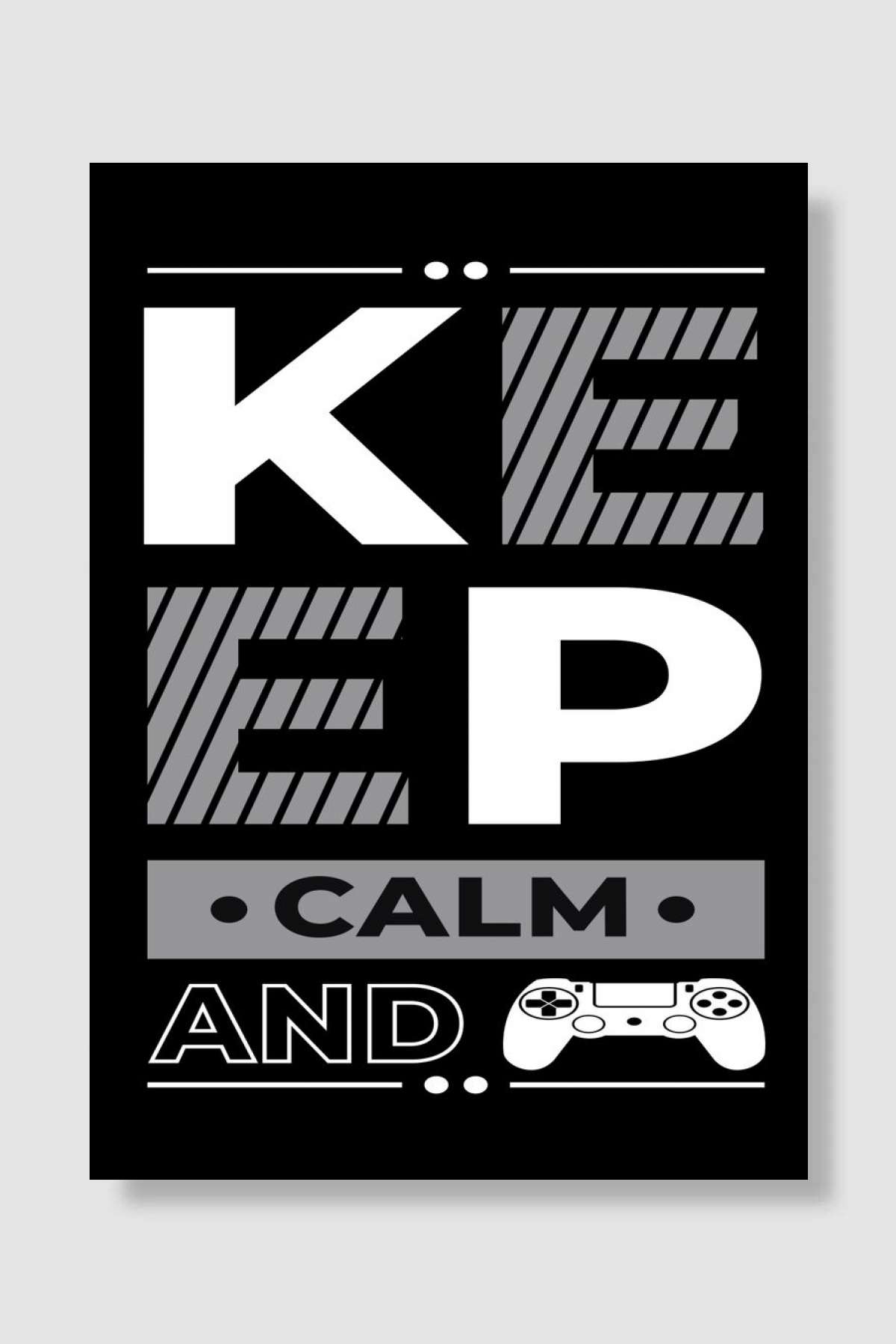 Gamer Gaming Gamer Gift Oyun Poster Çerçevesiz Yüksek Kalite Oyun Afiş Duvar Poster