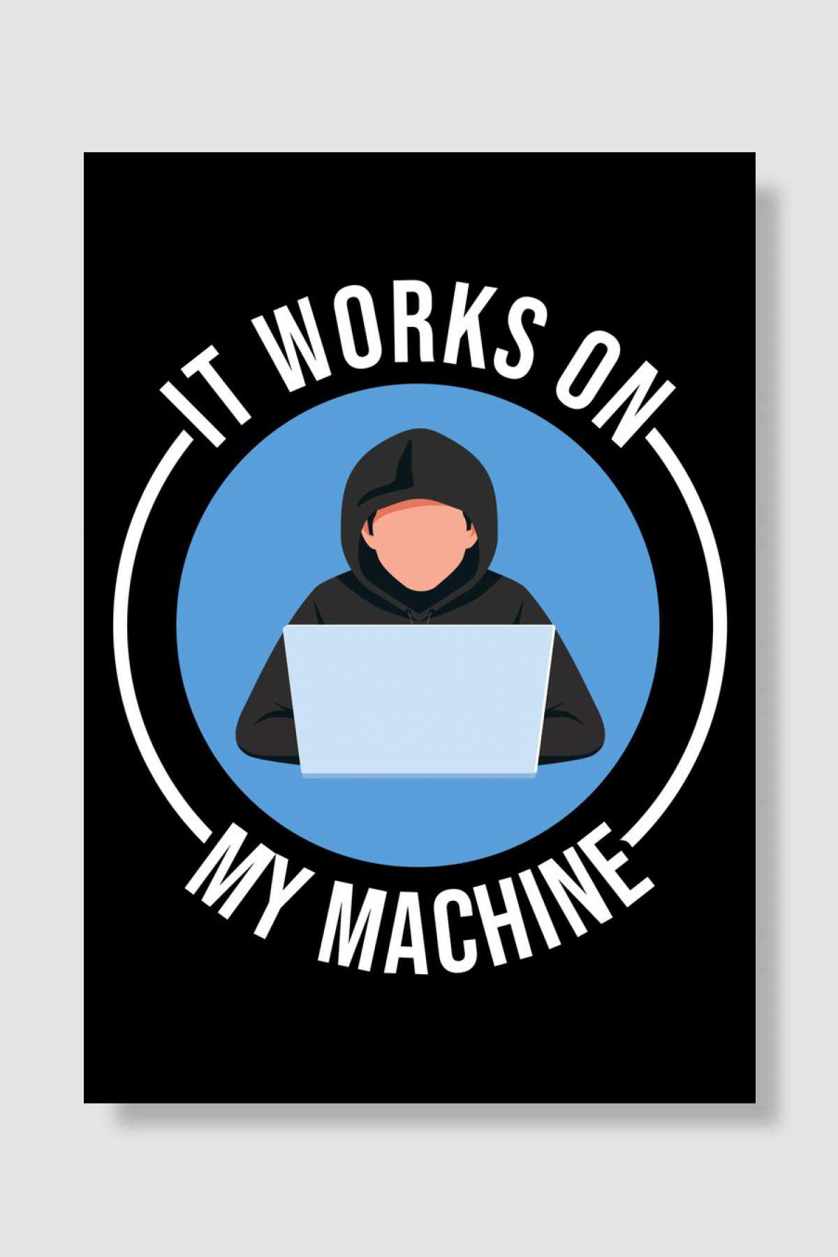 Programmer Software Oyun Poster Çerçevesiz Yüksek Kalite Oyun Afiş Duvar Poster