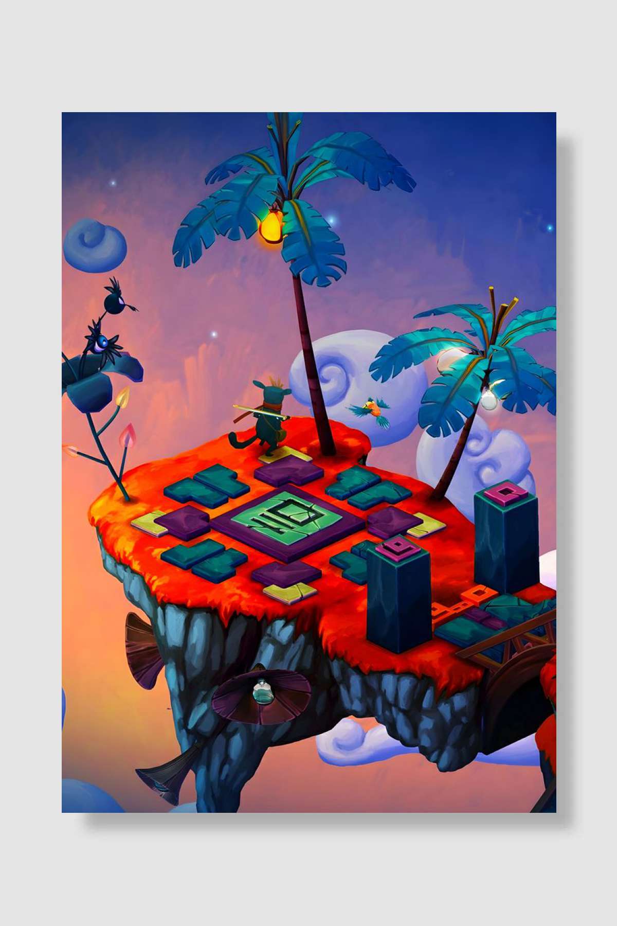 Figment 2 Creed Valley Oyun Poster Çerçevesiz Yüksek Kalite Oyun Afiş Duvar Poster